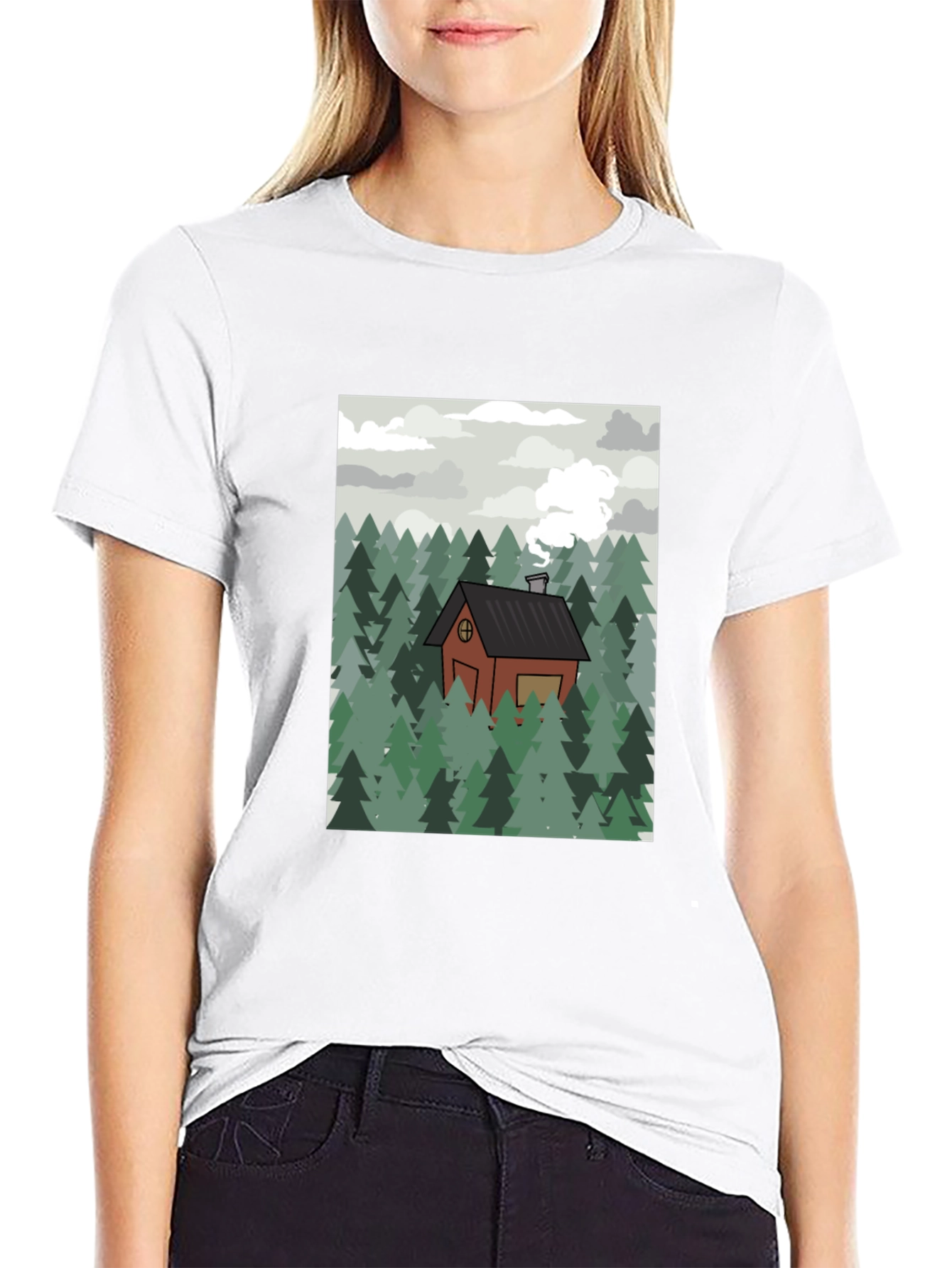 Cabin in the Woods Graphic Tee - Unisex