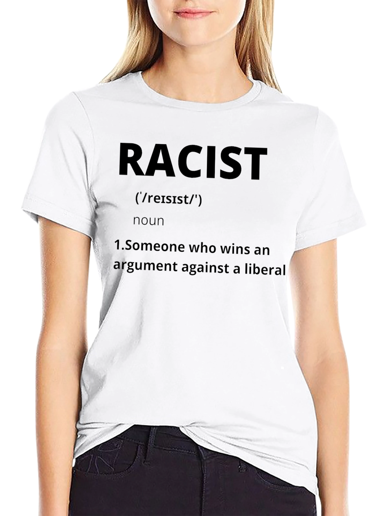 Racist Definition Novelty T-Shirt