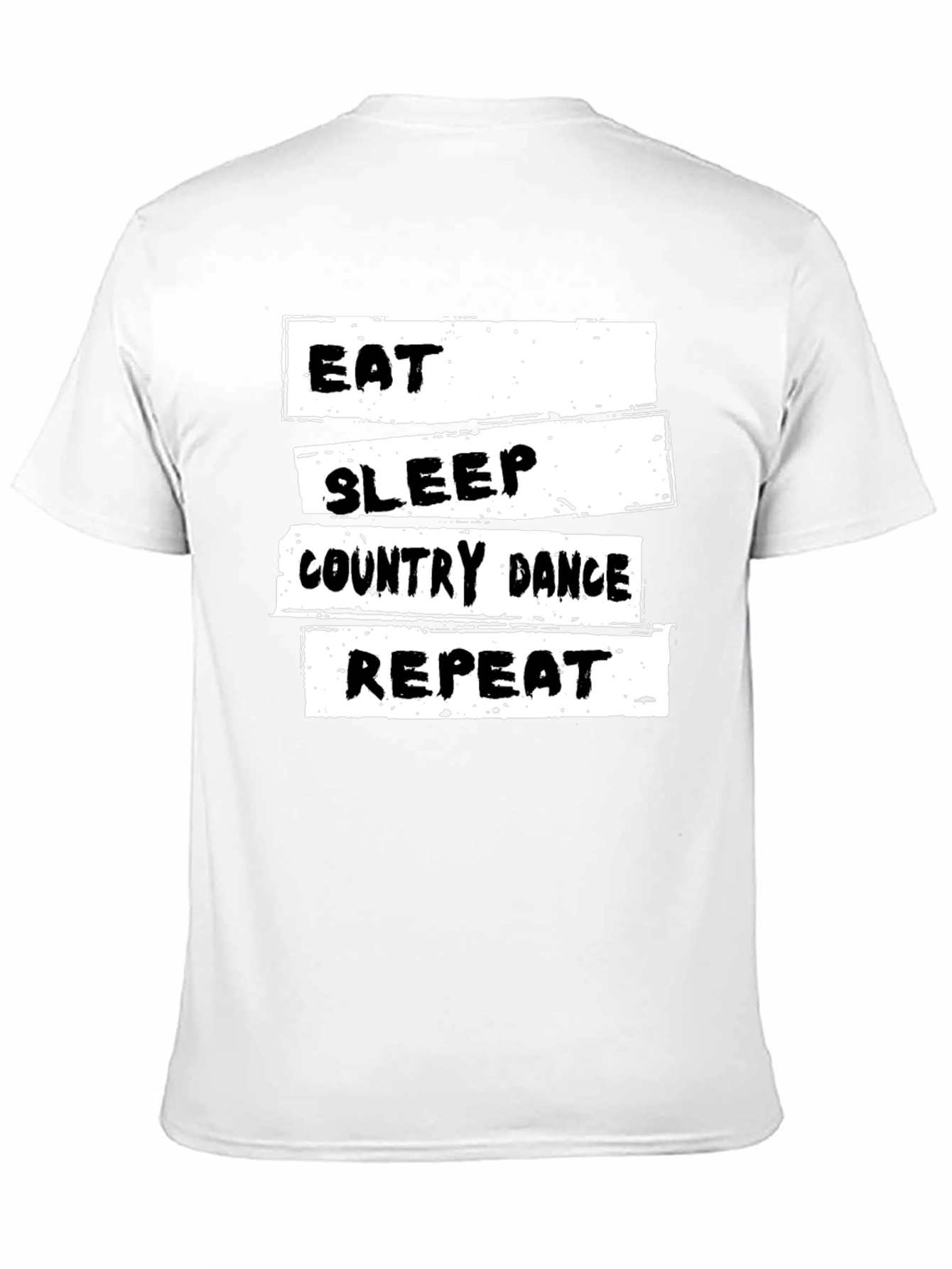Eat Sleep Country Dance Repeat Graphic Tee