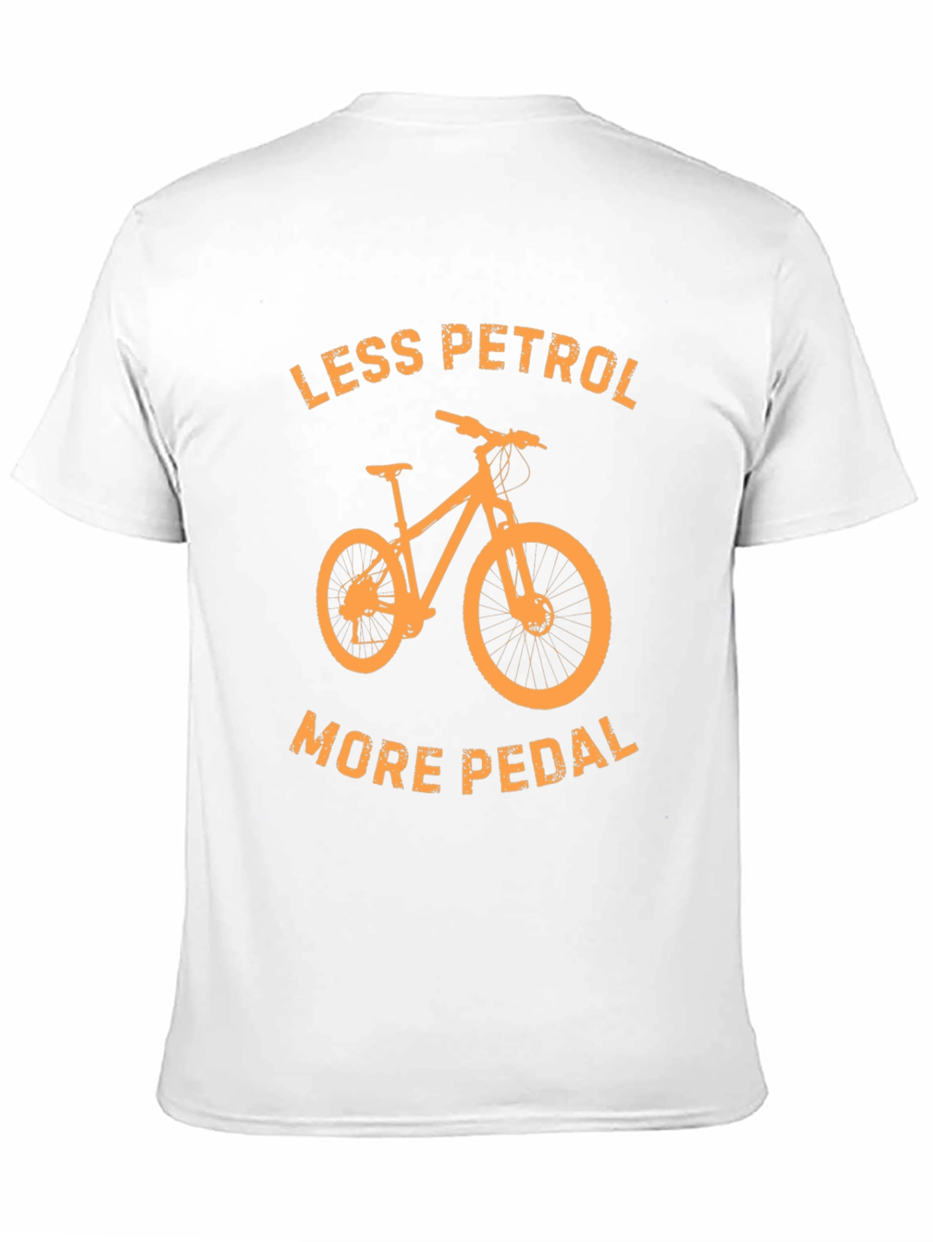 Less Petrol More Pedal T-Shirt - Black