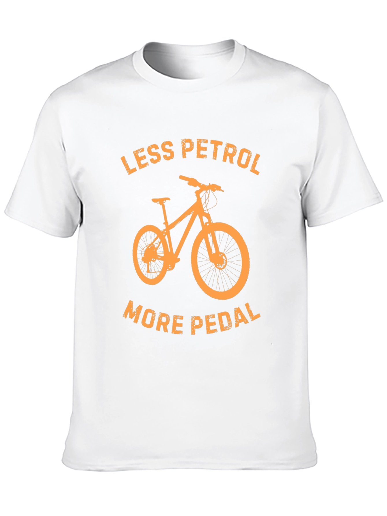 Less Petrol More Pedal T-Shirt - Black