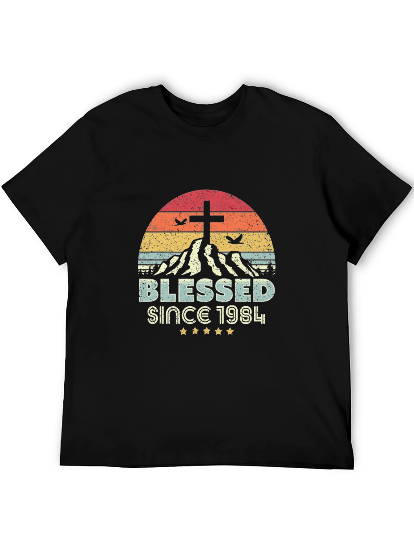 Blessed Since 1984 Graphic T-Shirt