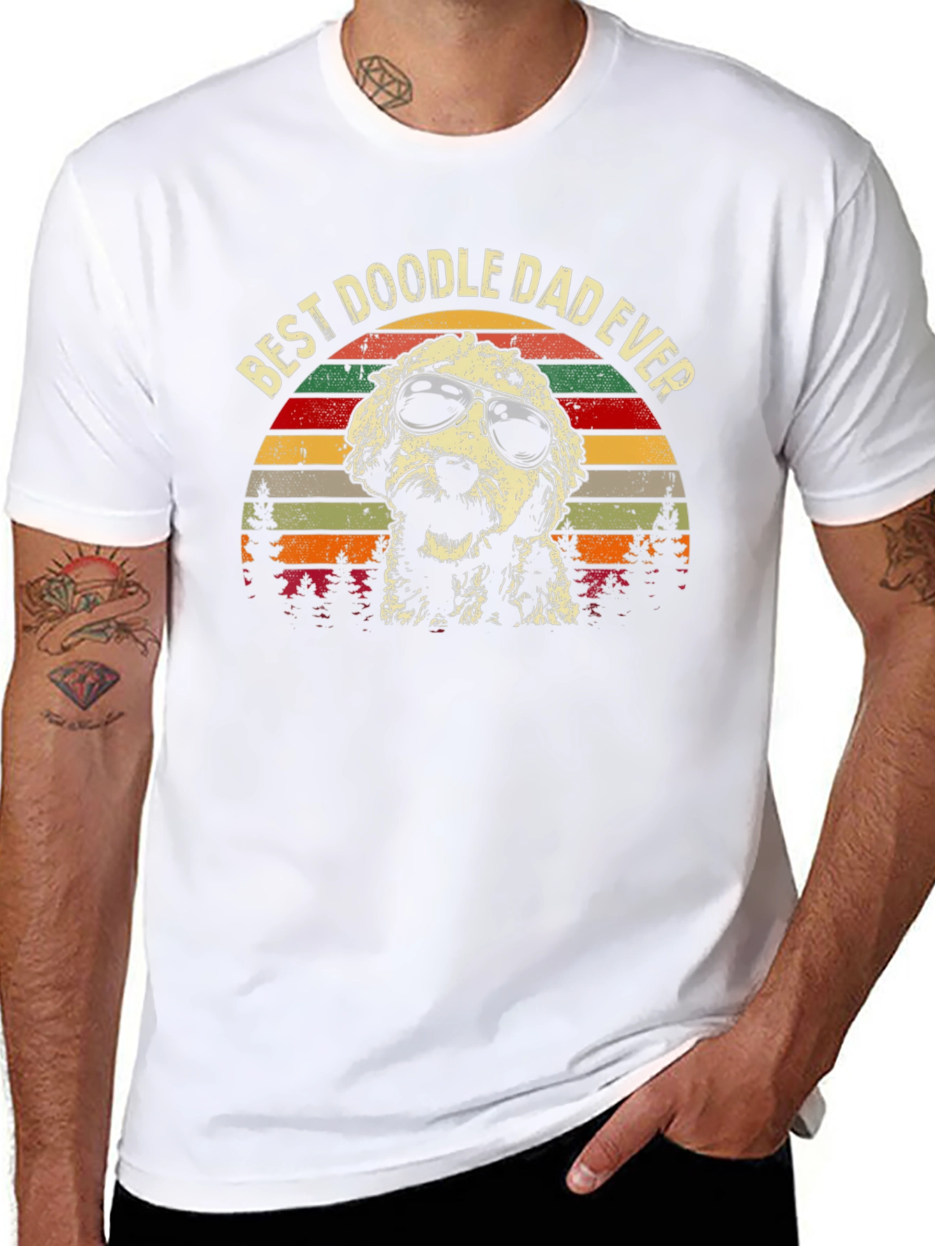 Best Doodle Dad Ever T-Shirt