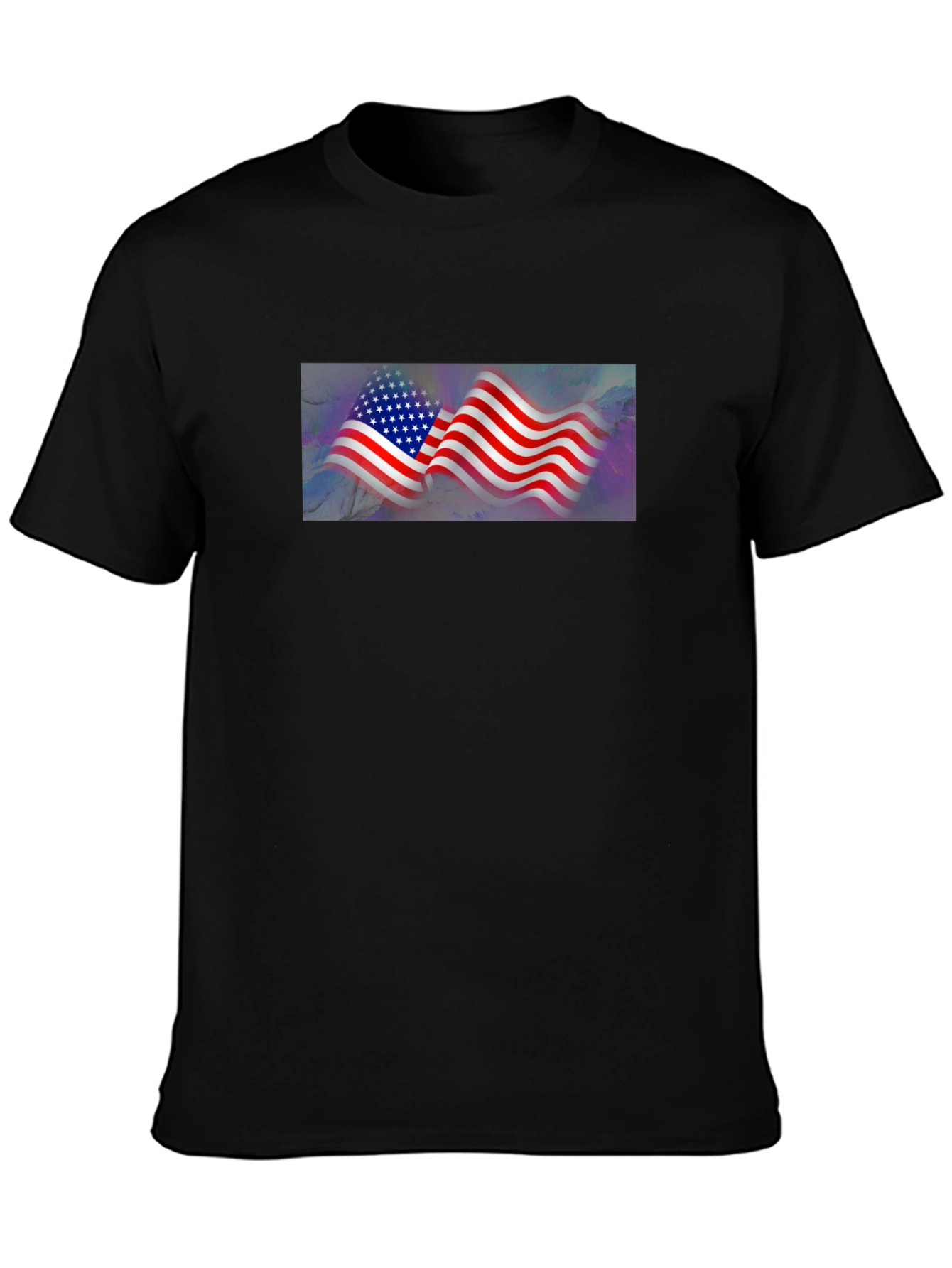 American Flag Graphic T-Shirt