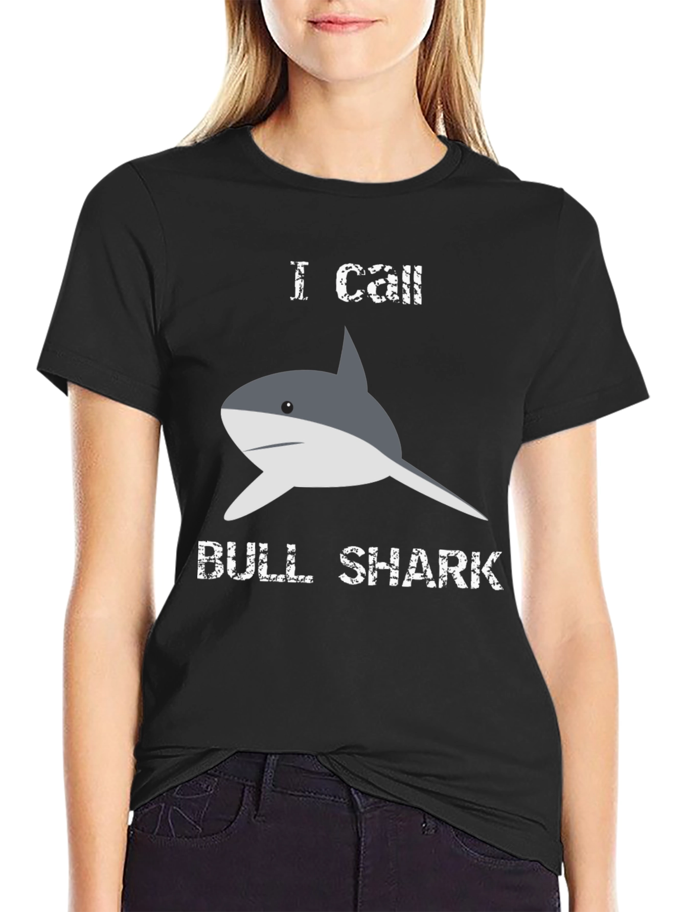 I Call Bull Shark T-Shirt - Novelty Graphic Tee