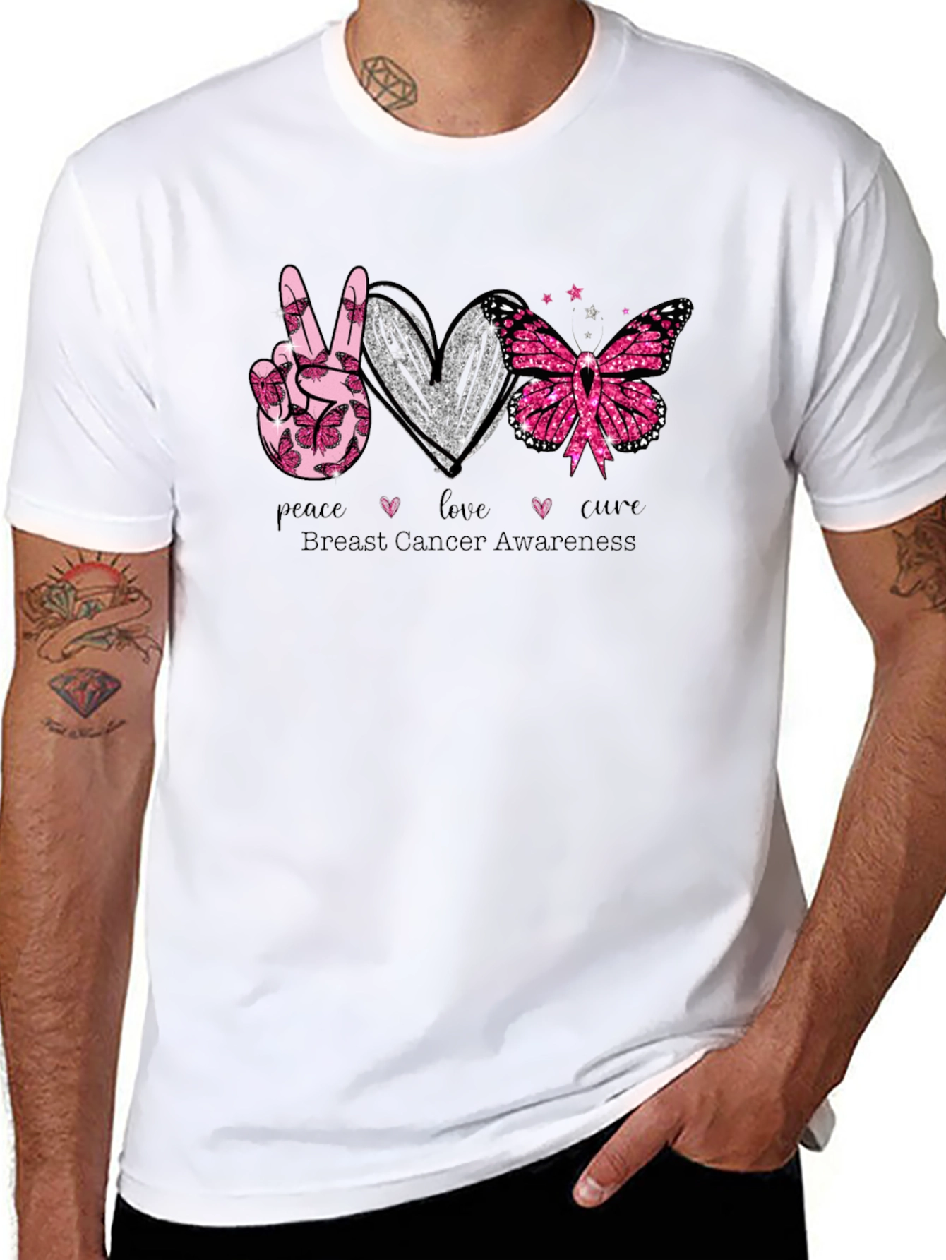 Breast Cancer Awareness Graphic Tee