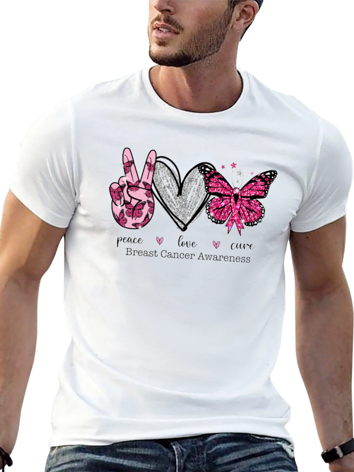Breast Cancer Awareness Graphic Tee