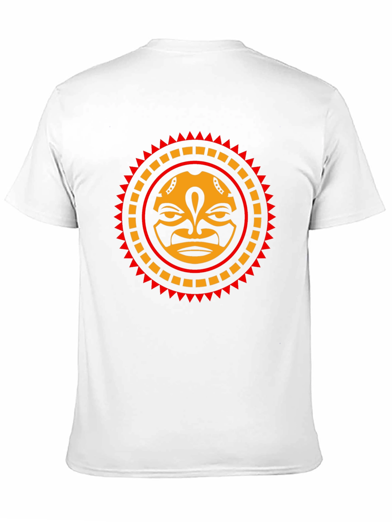 Tribal Sun Face Graphic Tee