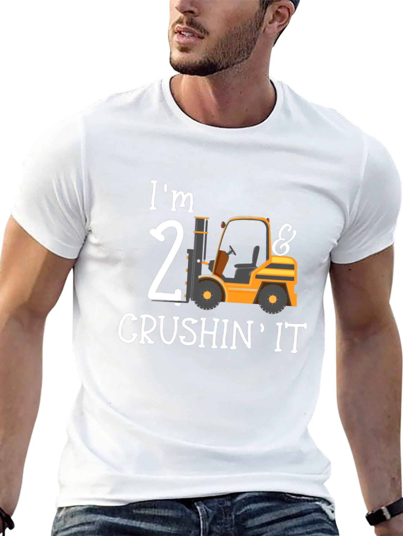 Im 2 Forklift Birthday T-Shirt