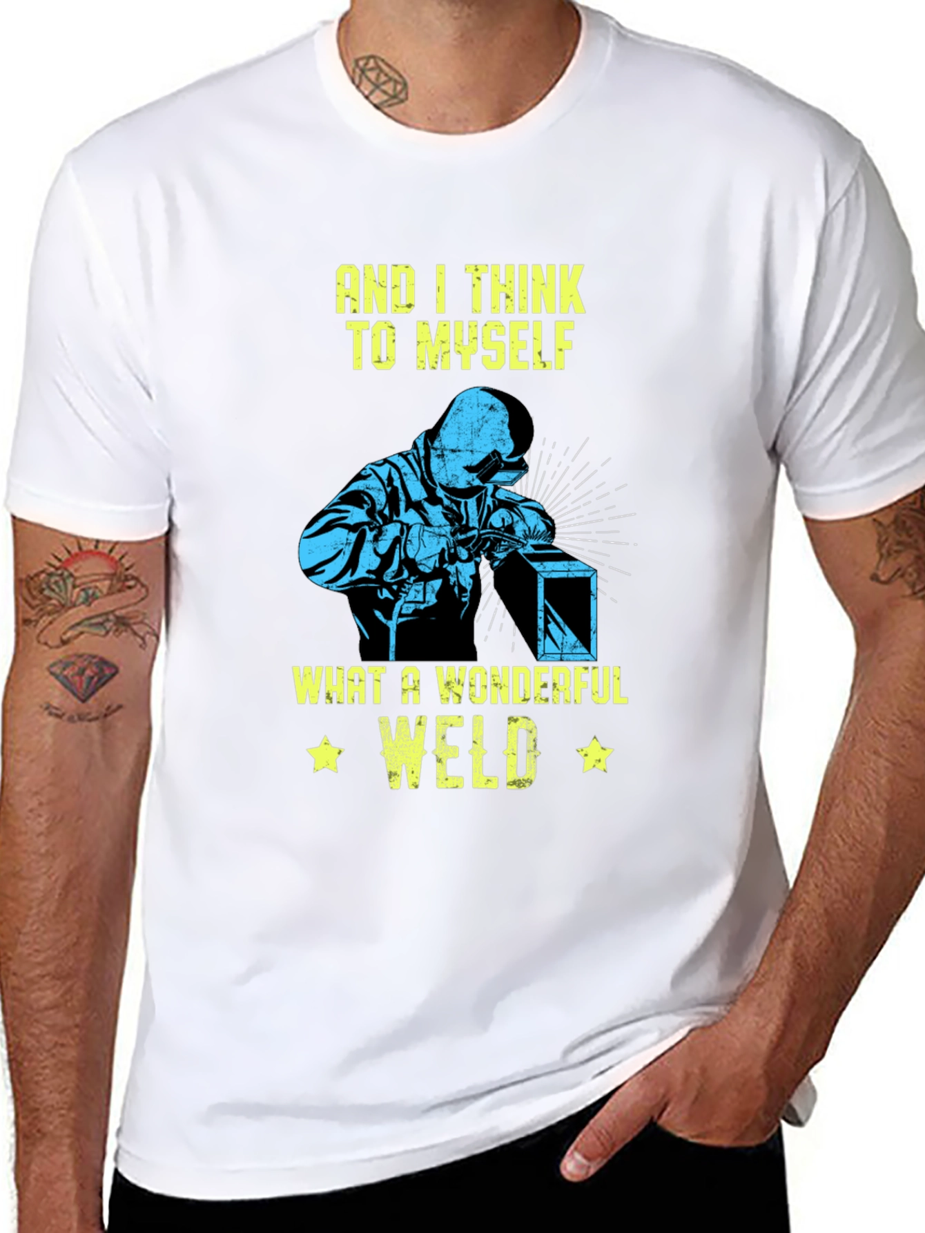 Wonderful Weld T-Shirt Welder Gift