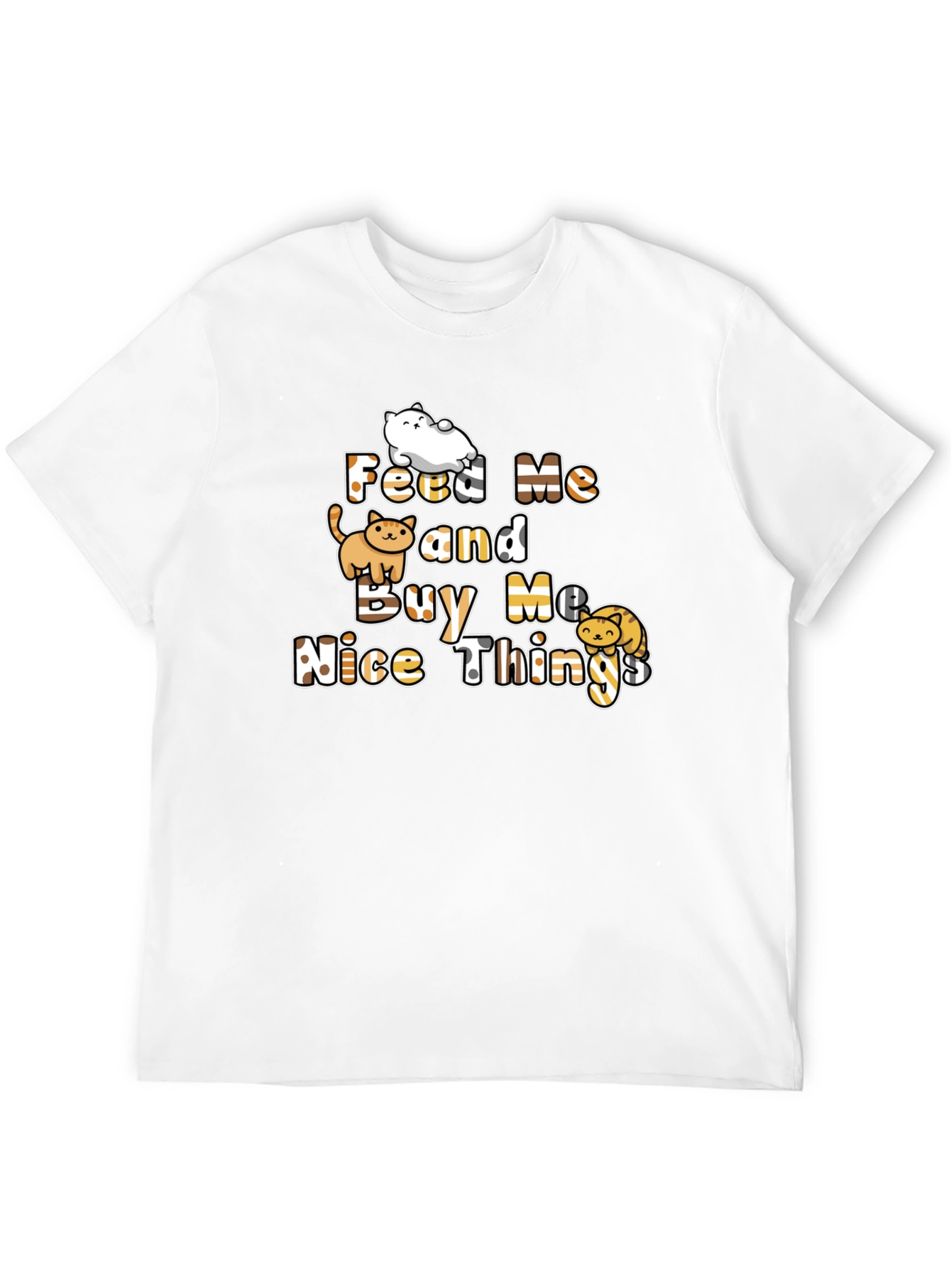 Feed Me Cats Graphic T-Shirt