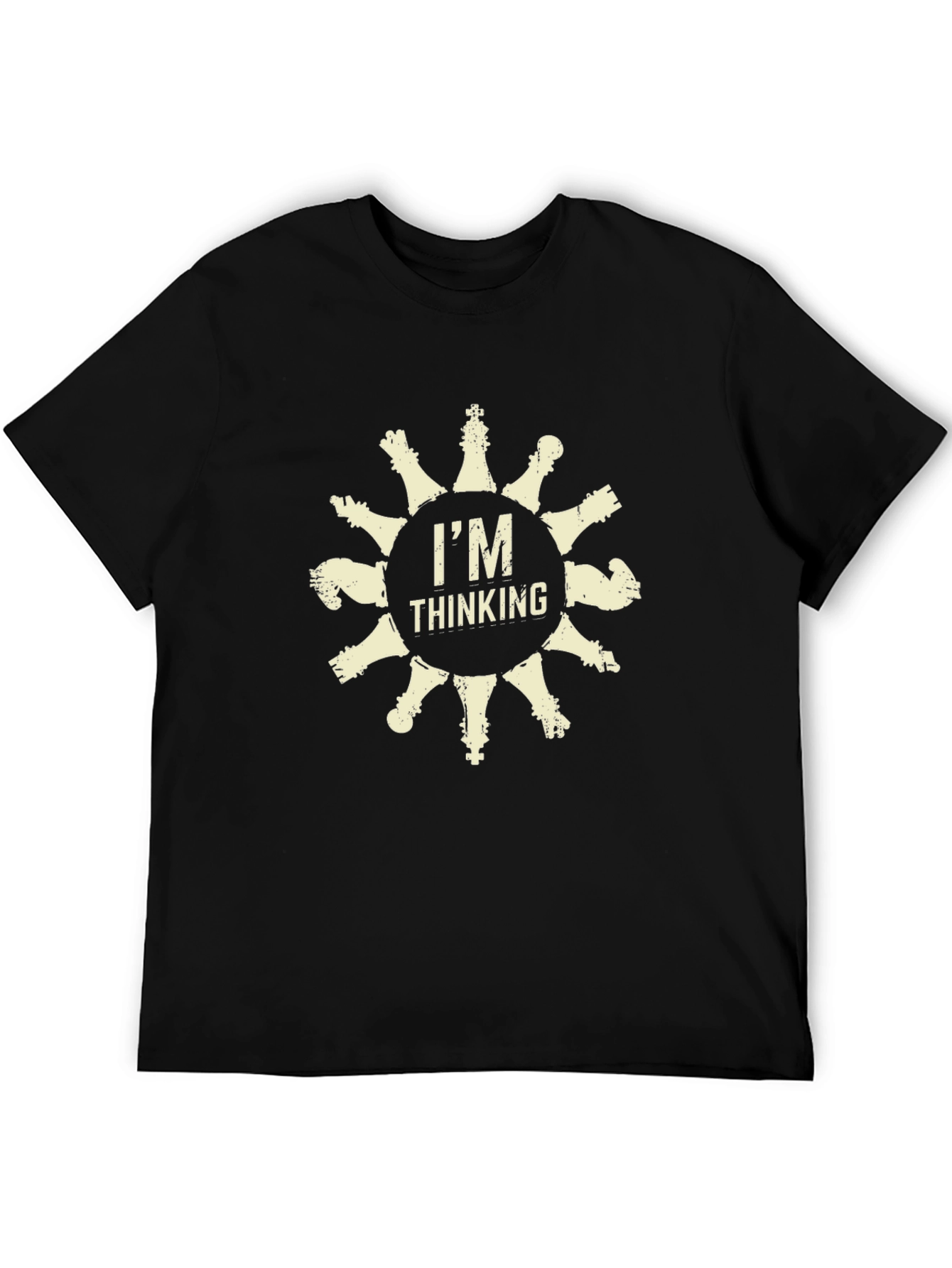 Im Thinking Chess Piece Graphic T-Shirt