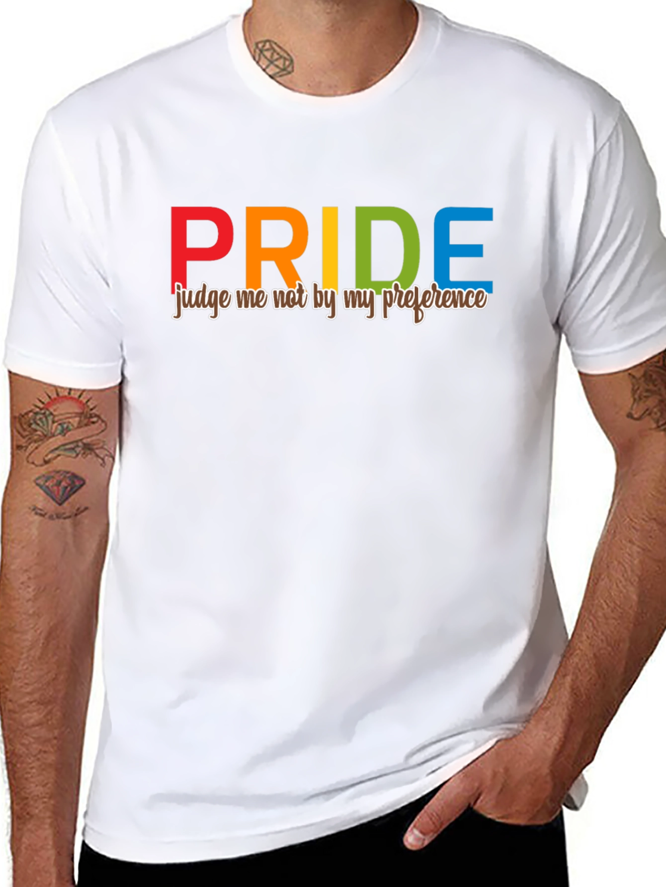Pride Tolerance T-Shirt Judge Me Not