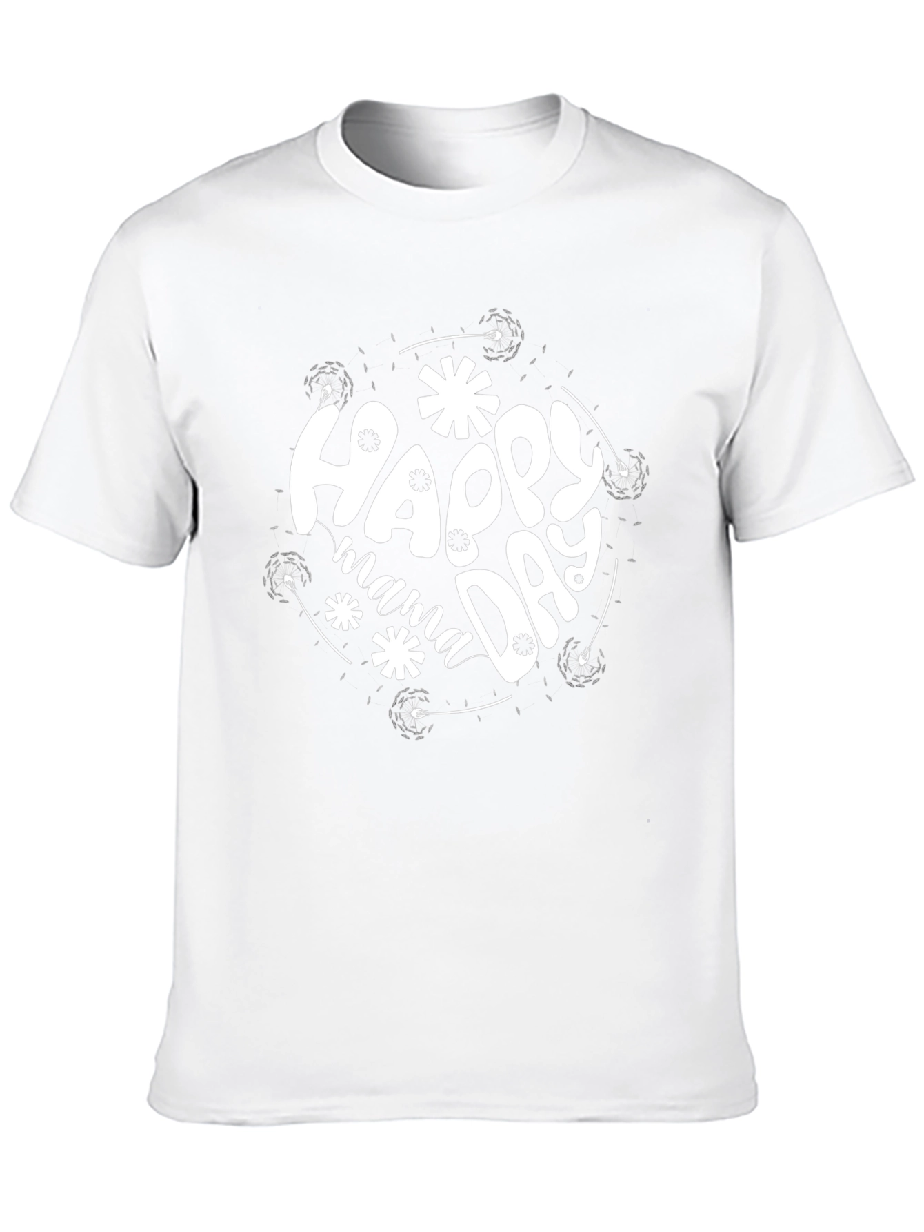 Happy Mama Day Black T-Shirt
