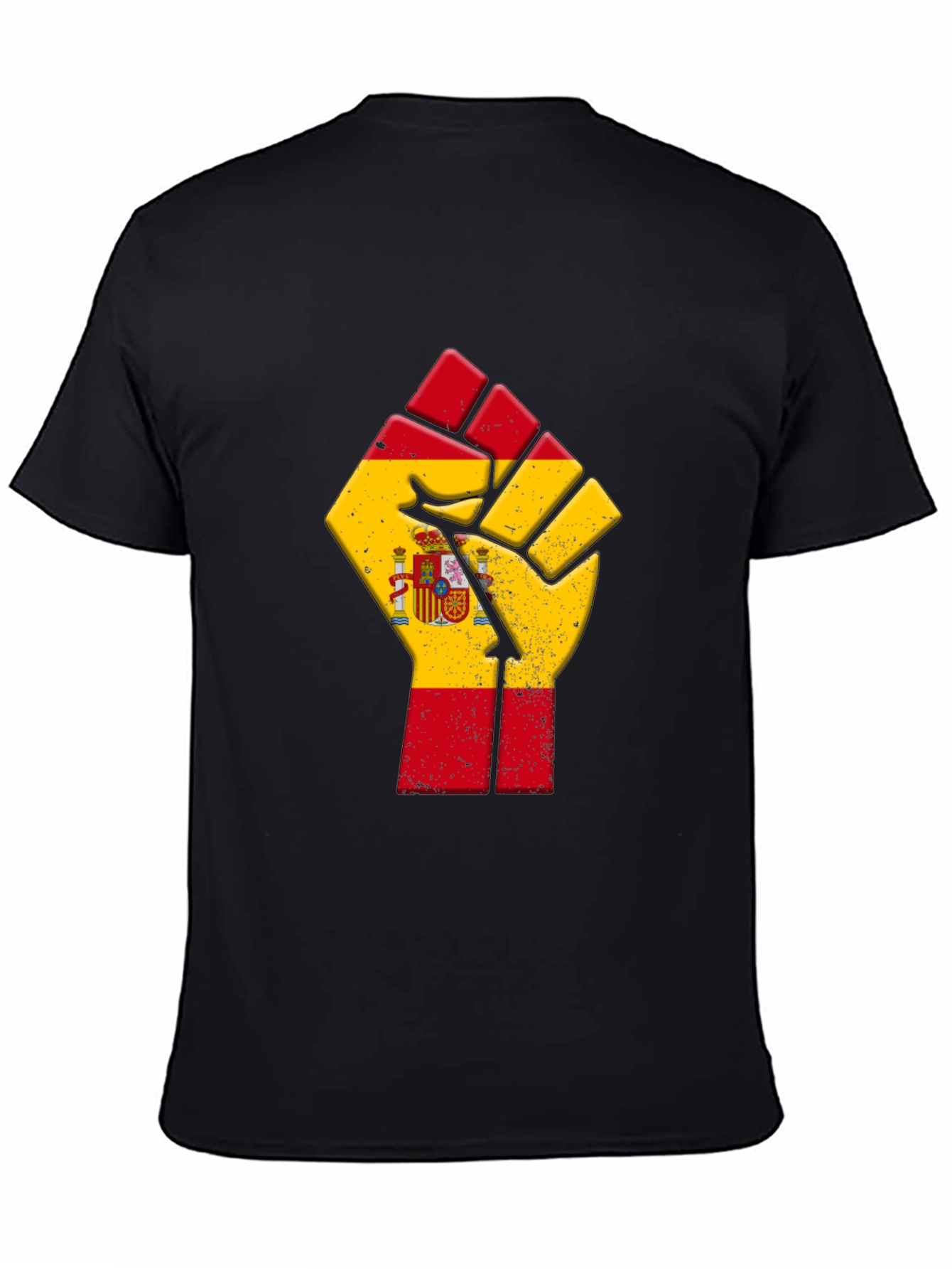 Spain Flag Fist T-Shirt
