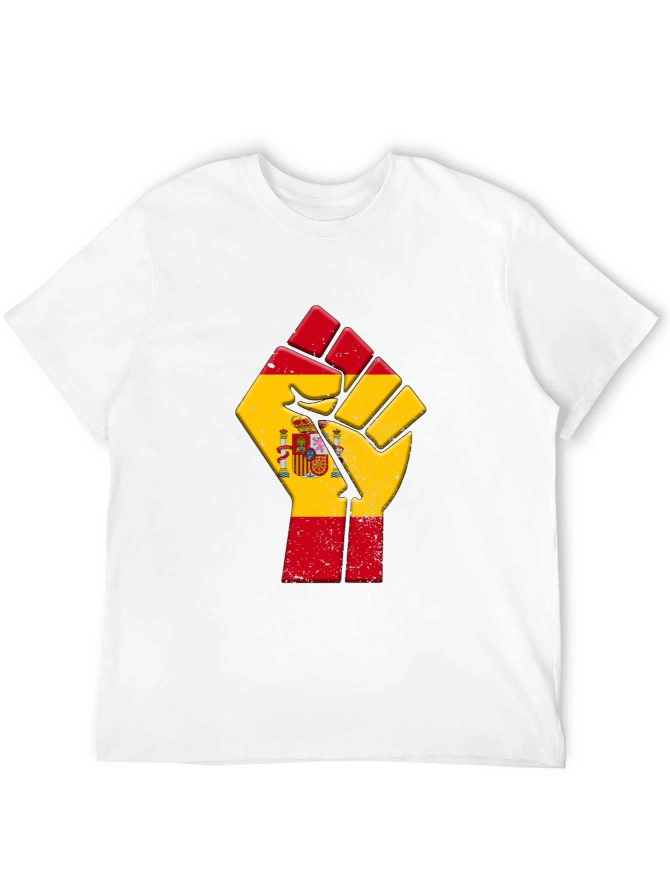 Spain Flag Fist T-Shirt