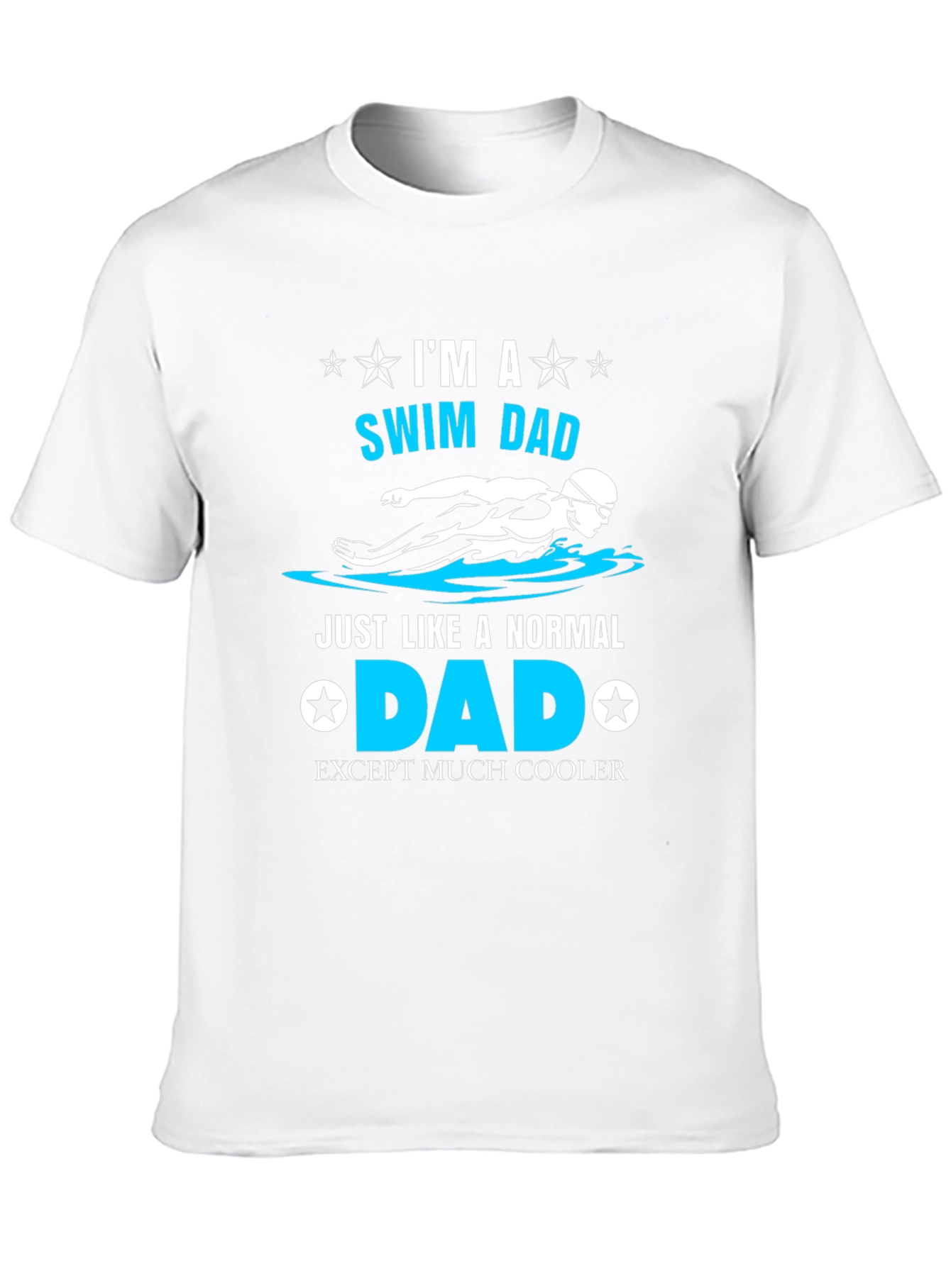 Swim Dad T-Shirt - Cool Fathers Day Gift