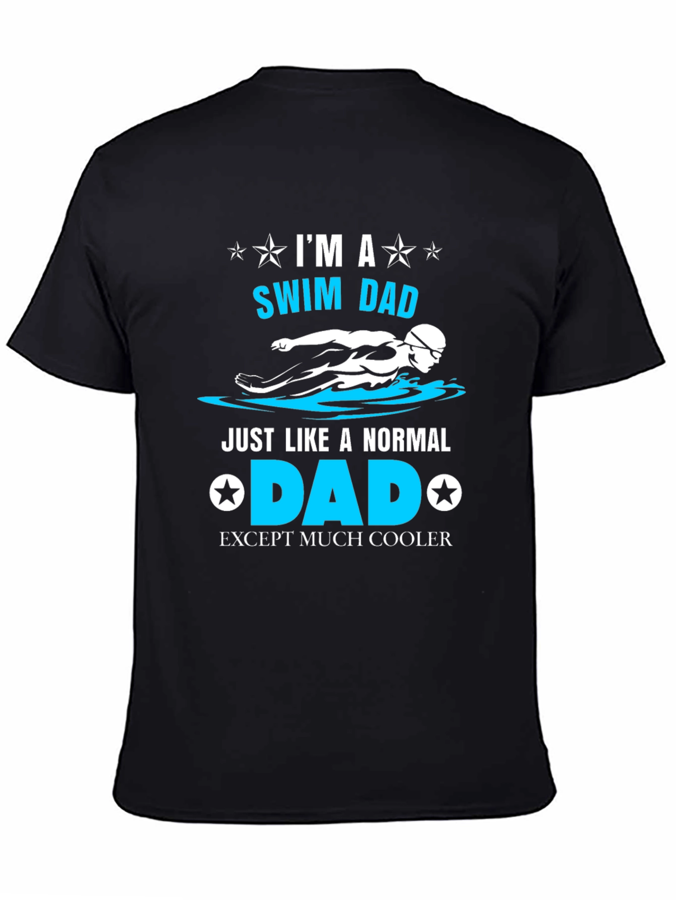 Swim Dad T-Shirt - Cool Fathers Day Gift