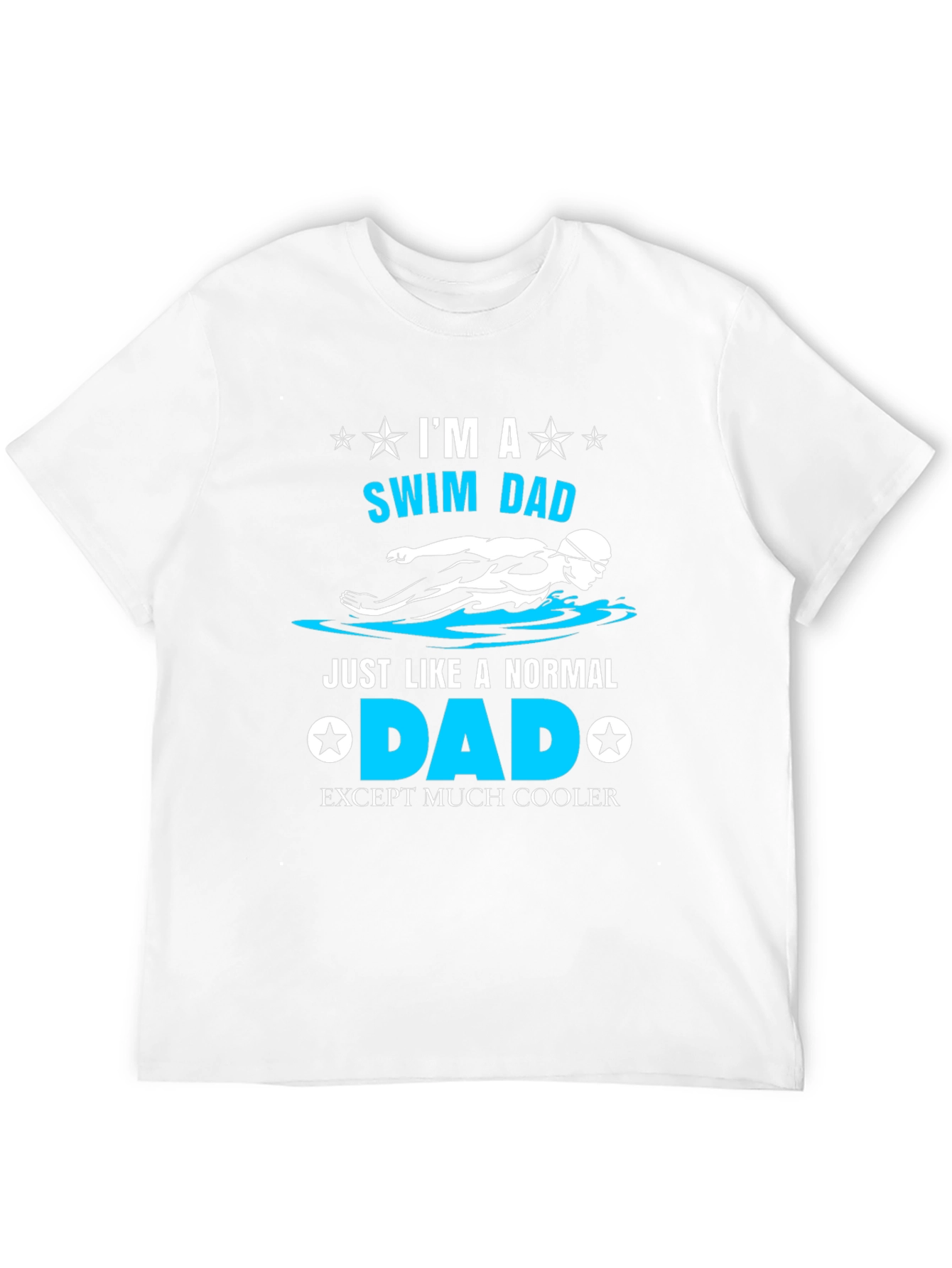 Swim Dad T-Shirt - Cool Fathers Day Gift