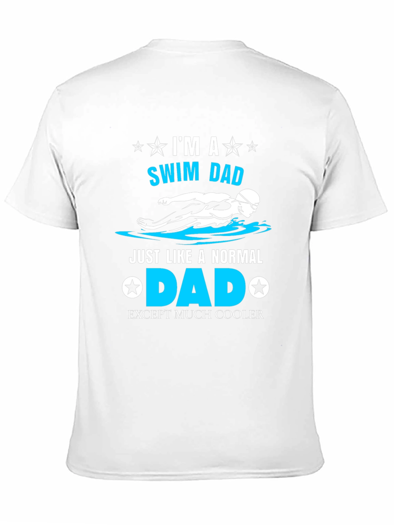Swim Dad T-Shirt - Cool Fathers Day Gift
