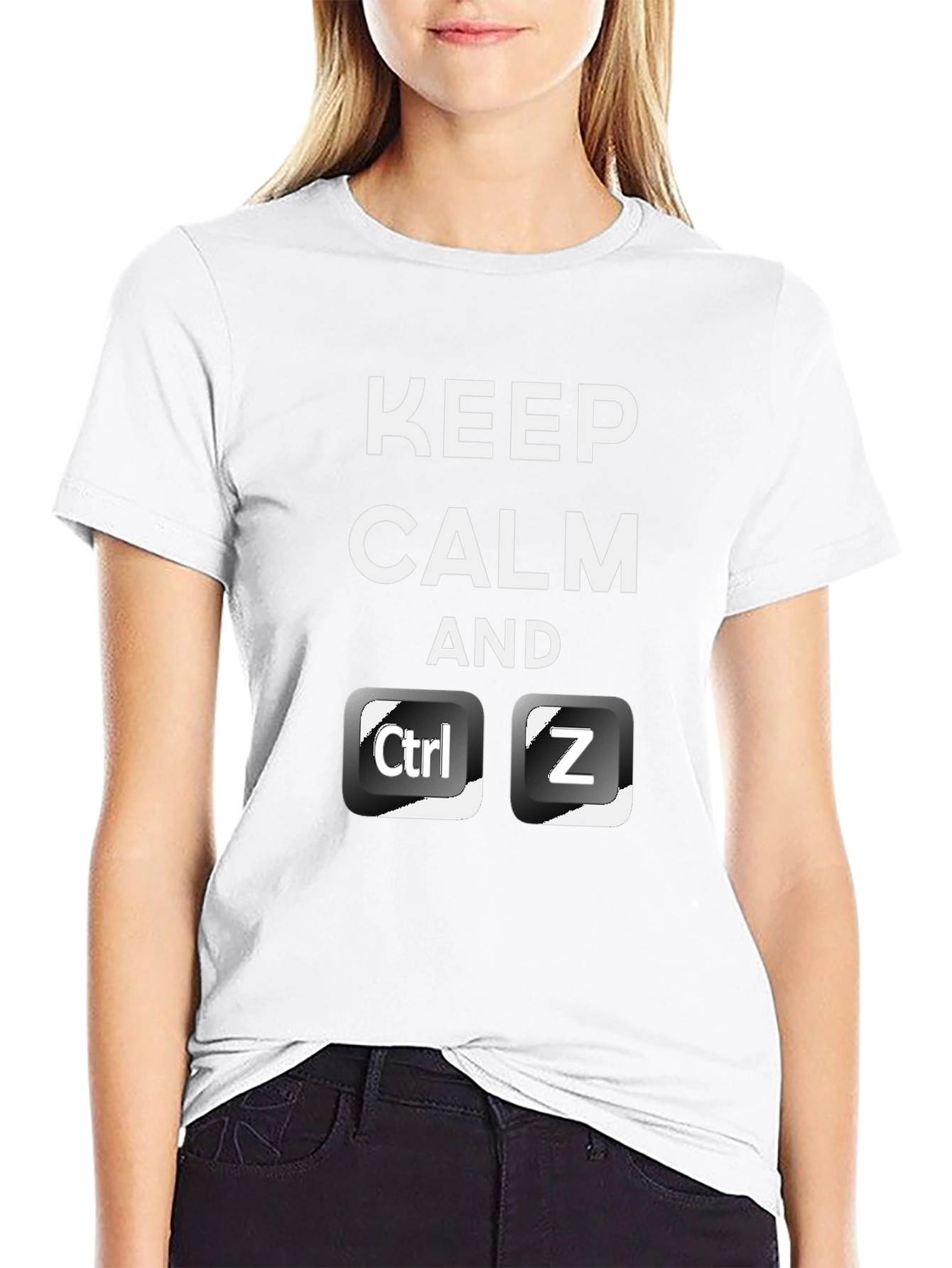 Keep Calm and Ctrl+Z - Funny Programmer T-Shirt