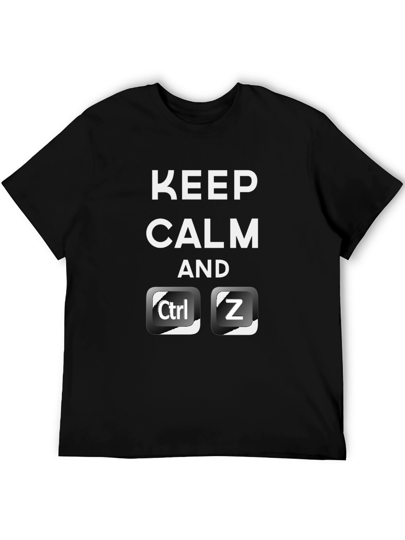 Keep Calm and Ctrl+Z - Funny Programmer T-Shirt