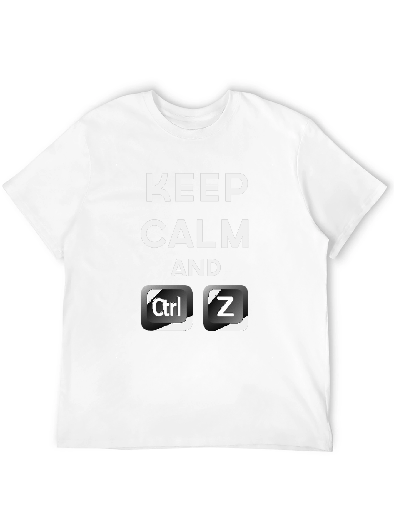 Keep Calm and Ctrl+Z - Funny Programmer T-Shirt