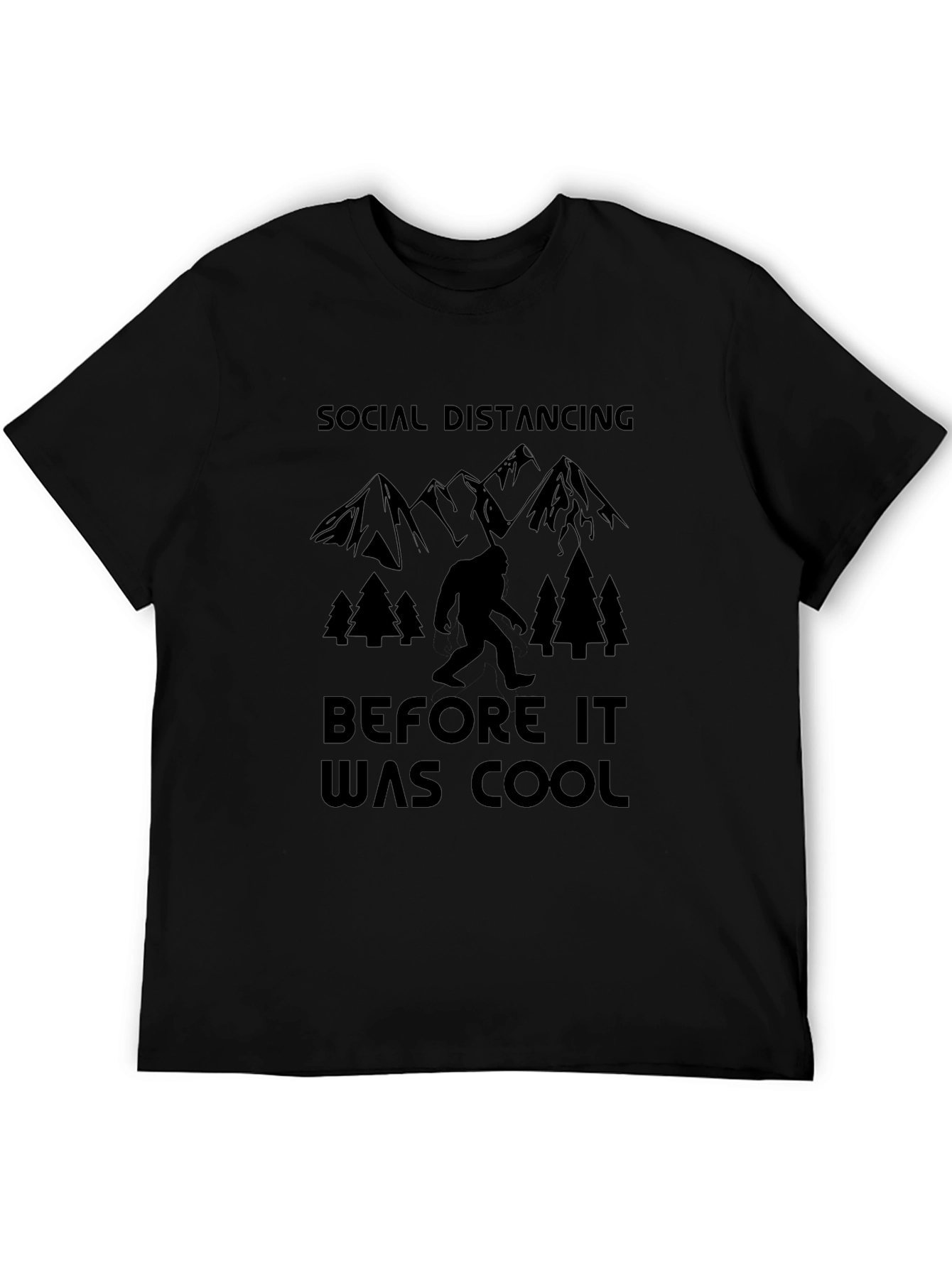 Social Distancing Before It Was Cool Bigfoot T-Shirt