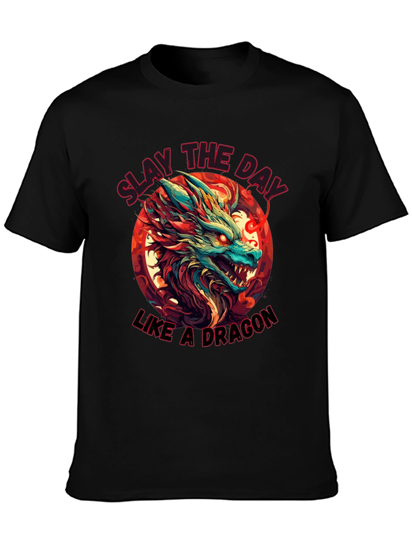 Slay the Day Dragon Graphic Tee
