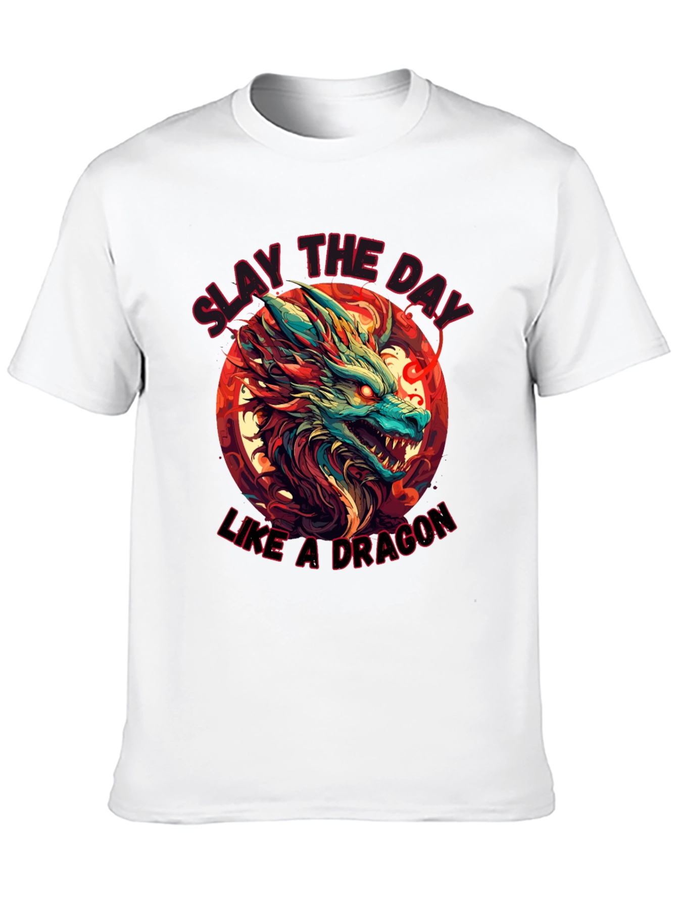 Slay the Day Dragon Graphic Tee