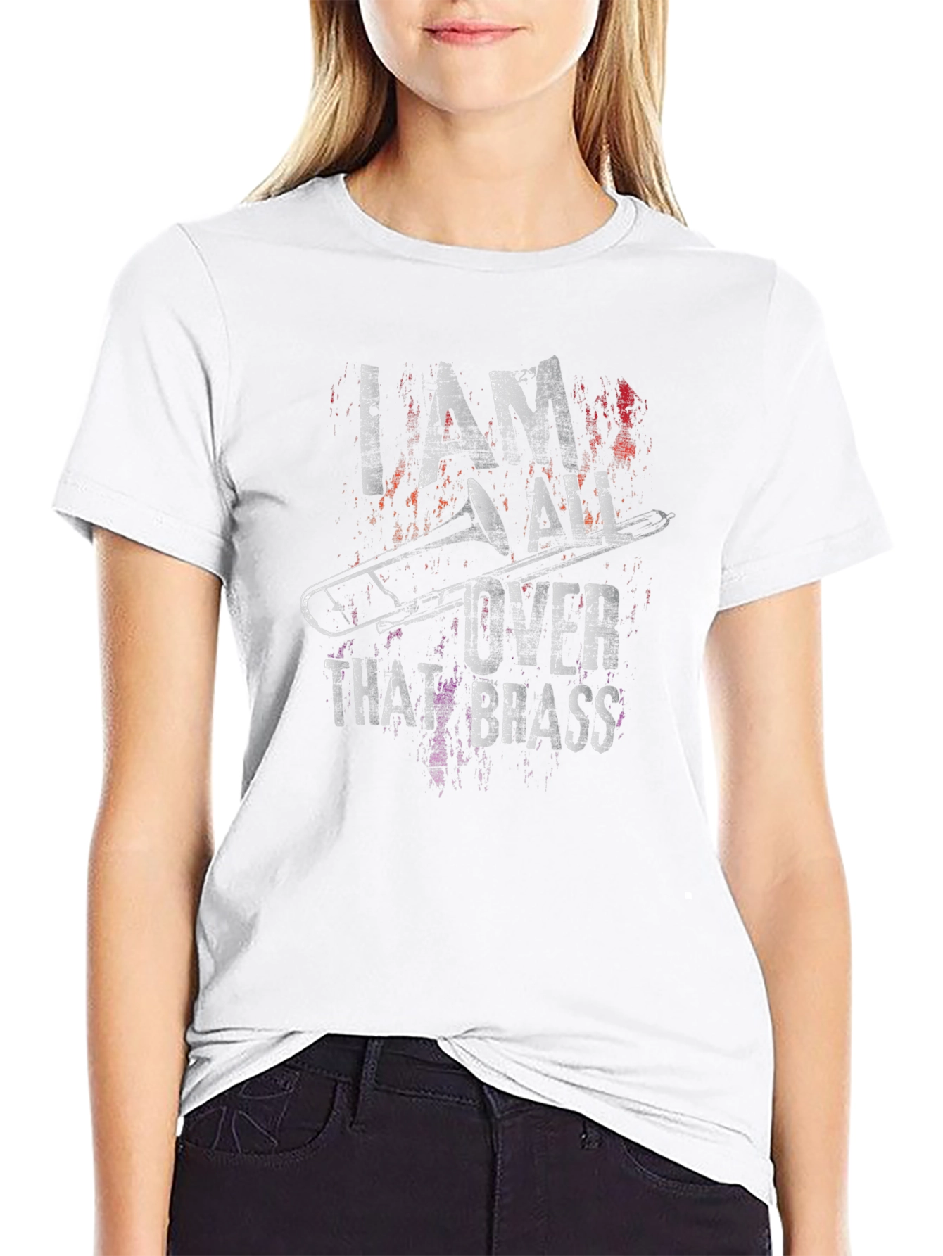 I Am All Over That Brass Trombone T-Shirt