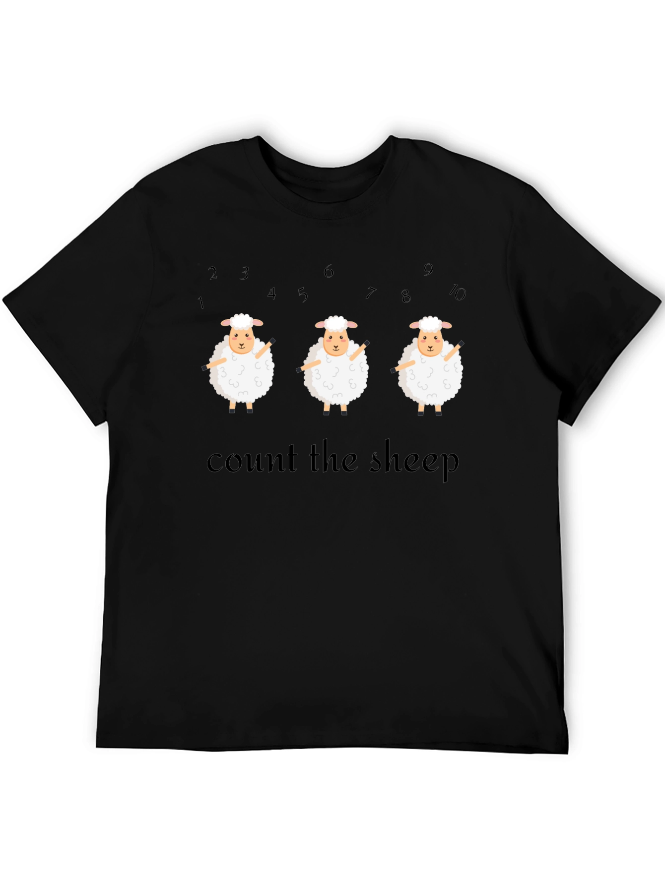 Count the Sheep Graphic T-Shirt