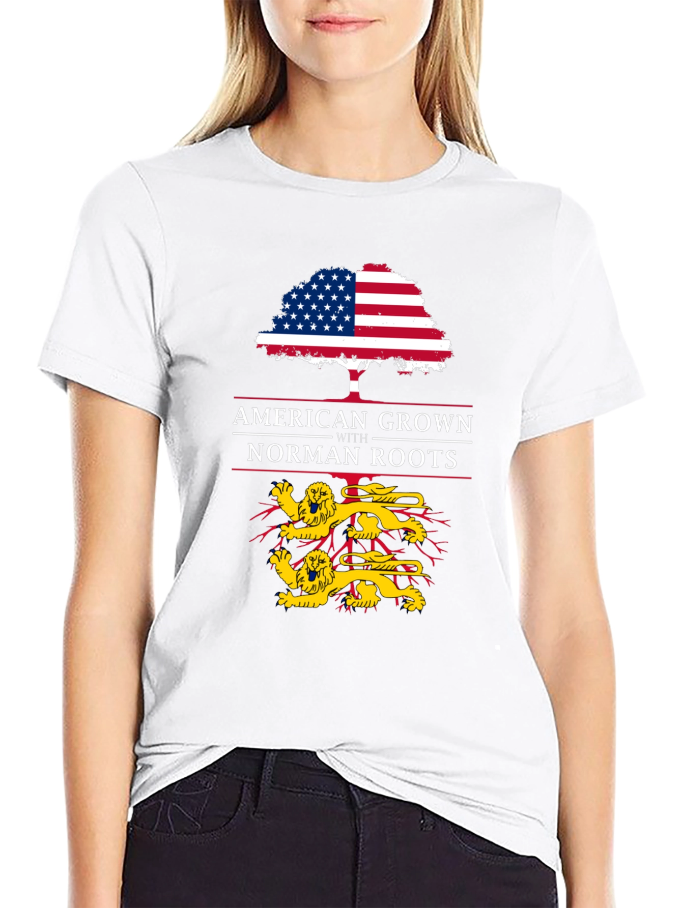 American Grown with Norman Roots T-Shirt