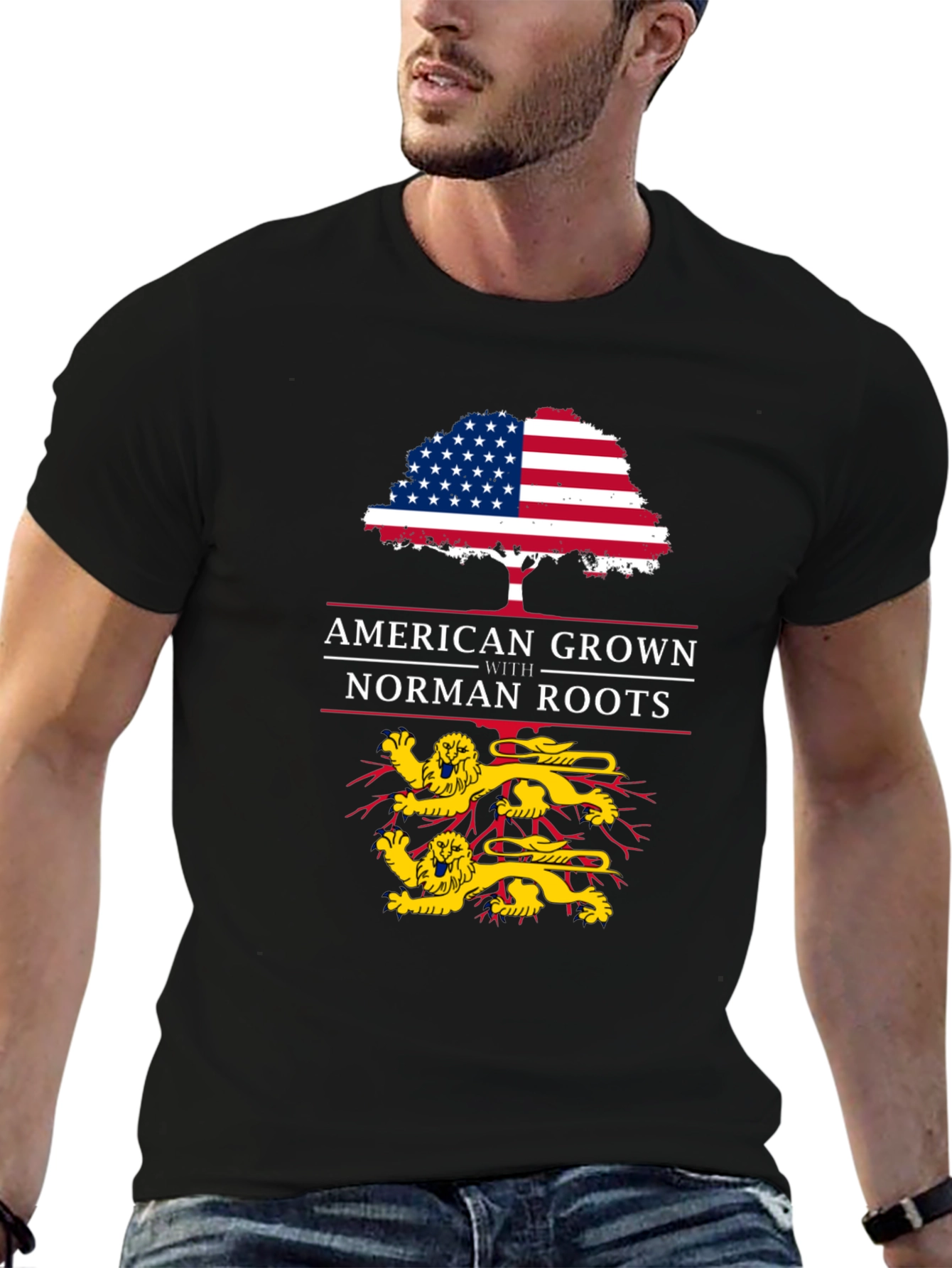 American Grown with Norman Roots T-Shirt