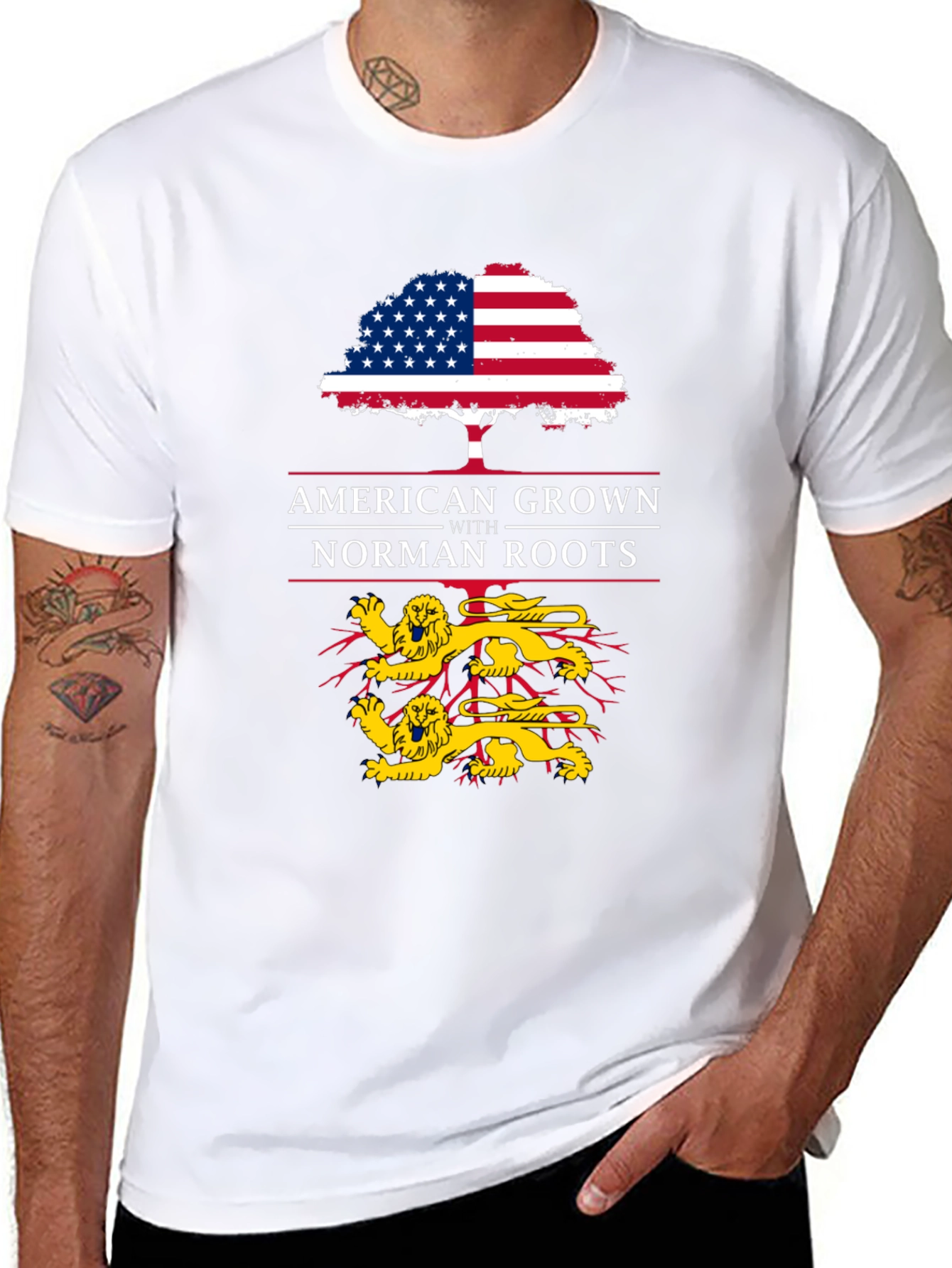American Grown with Norman Roots T-Shirt