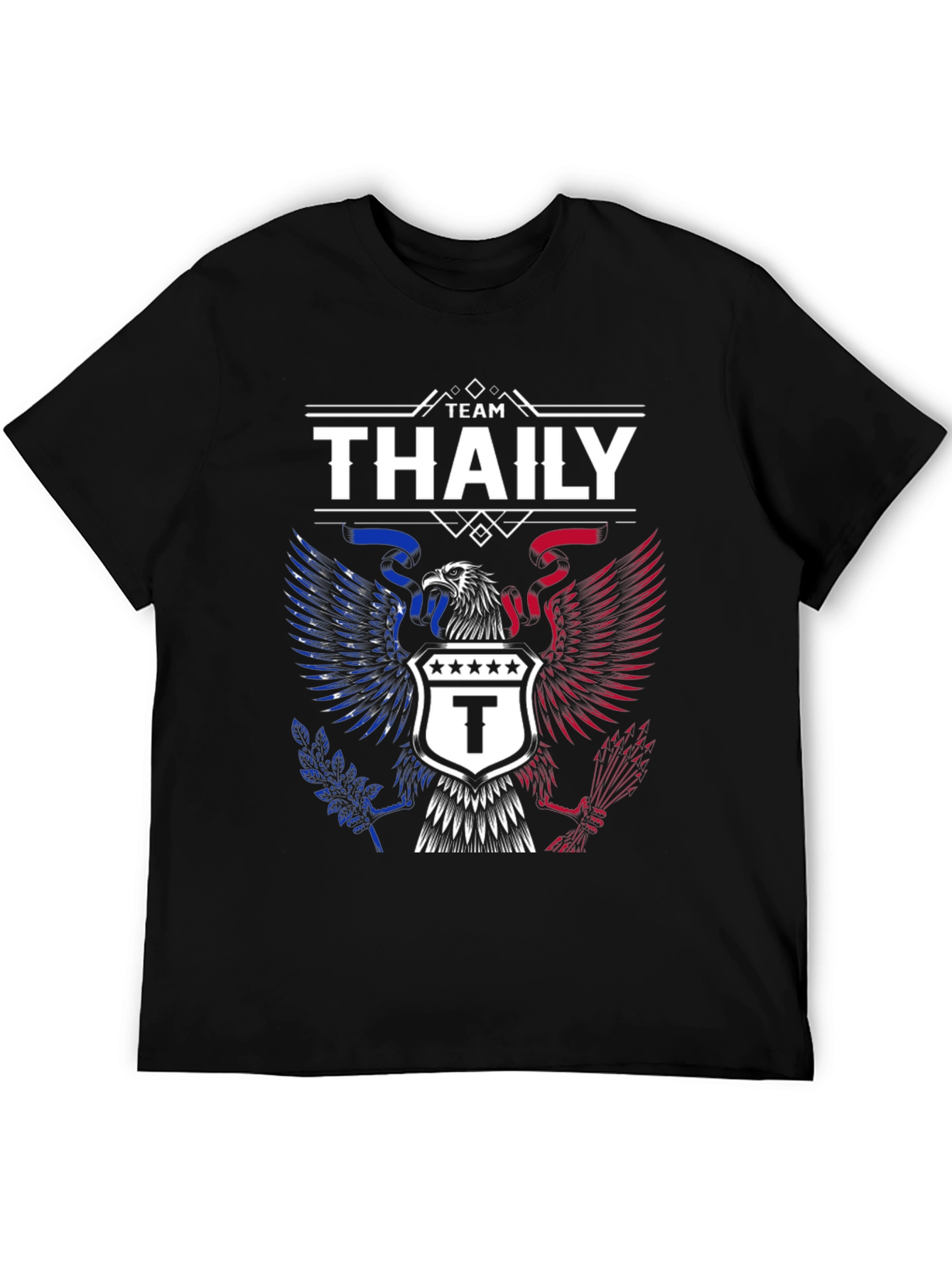 Team Thaily Patriotic T-Shirt: Eagle Shield Design