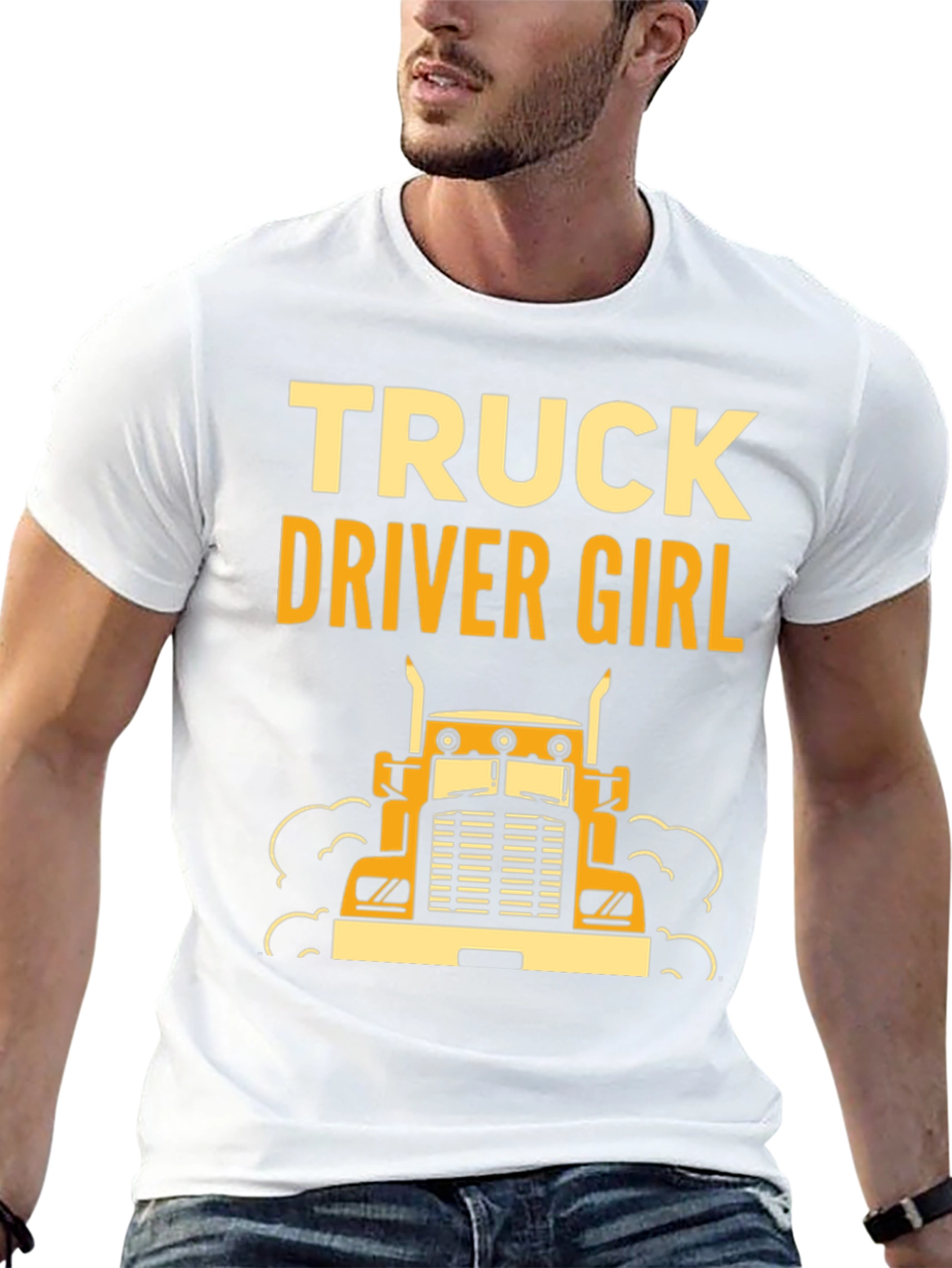 Truck Driver Girl T-Shirt Unisex Fit