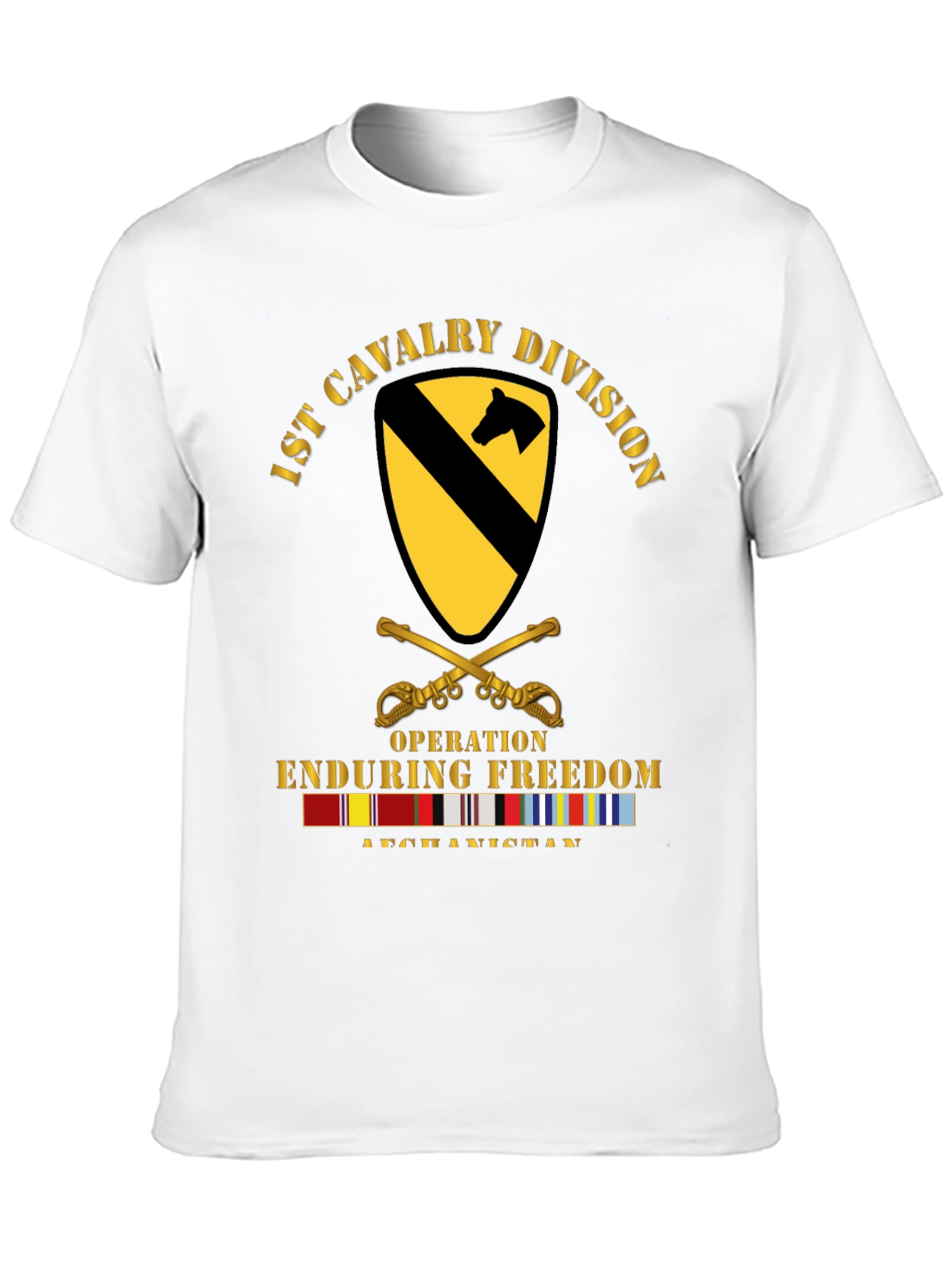 1st Cavalry Division Operation Enduring Freedom T-Shirt