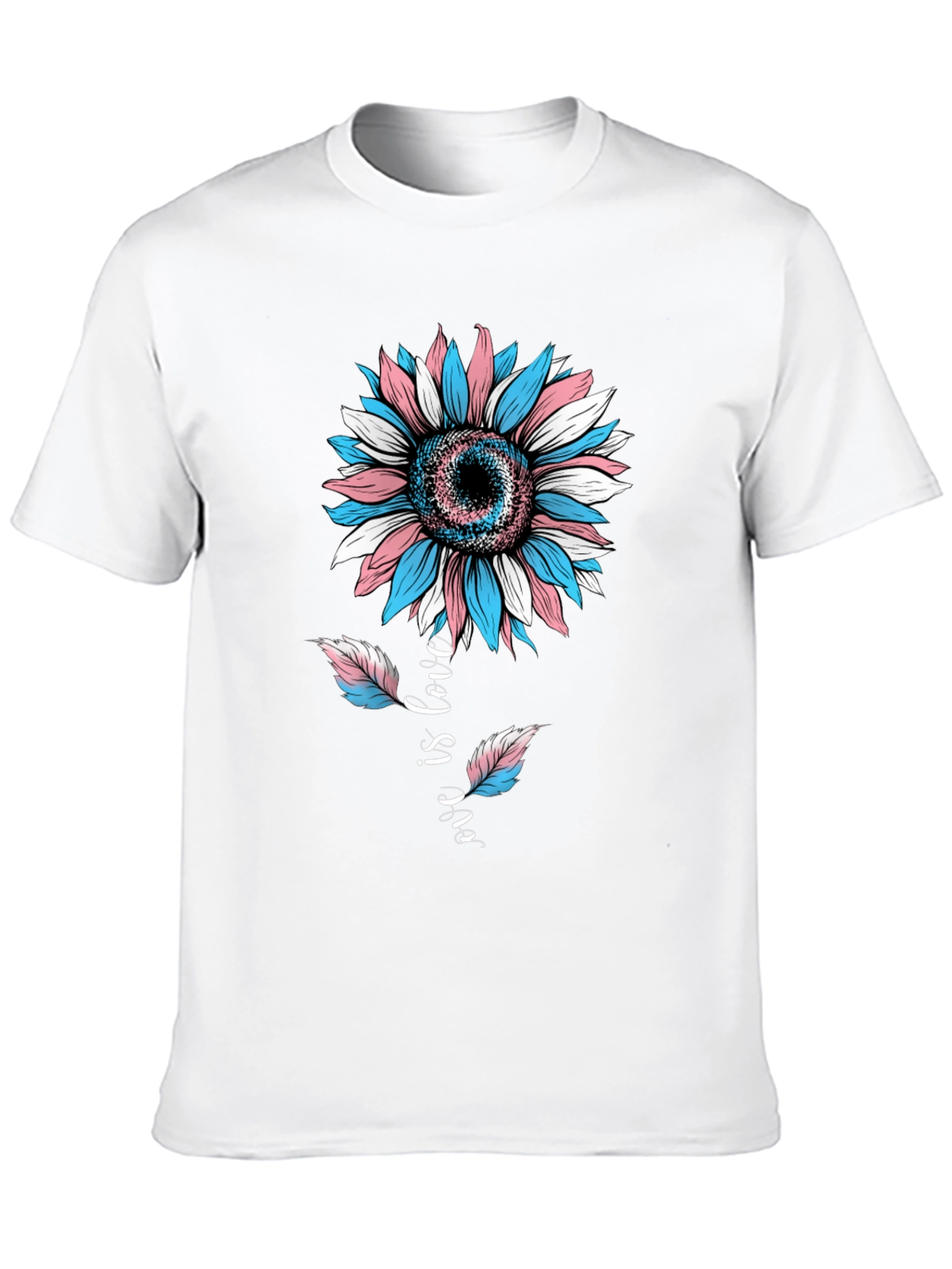 Transgender Pride Sunflower Tee