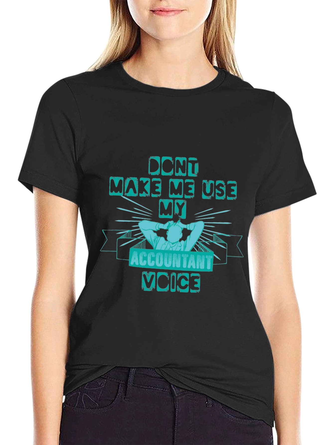 Accountant Voice Funny Graphic Tee