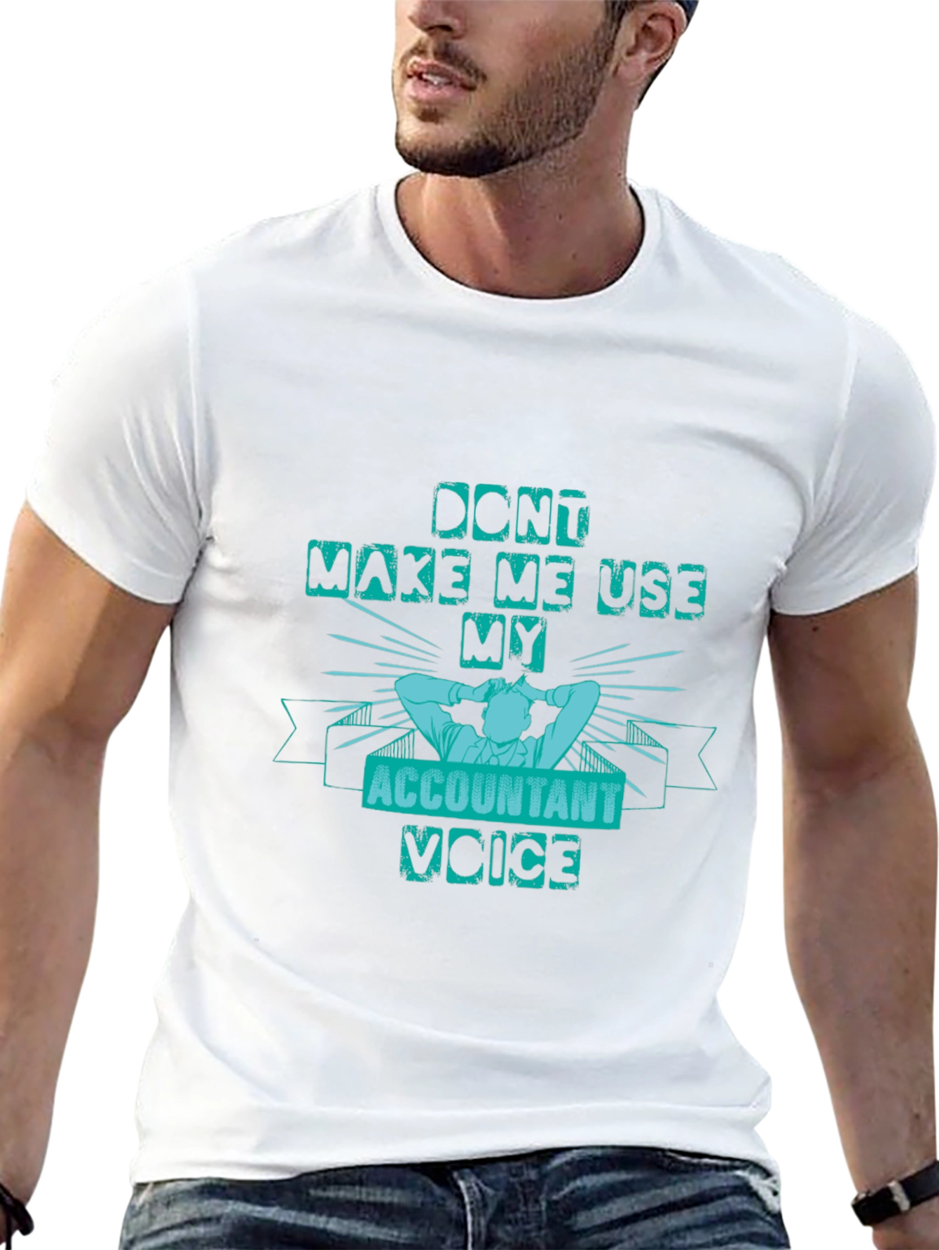 Accountant Voice Funny Graphic Tee