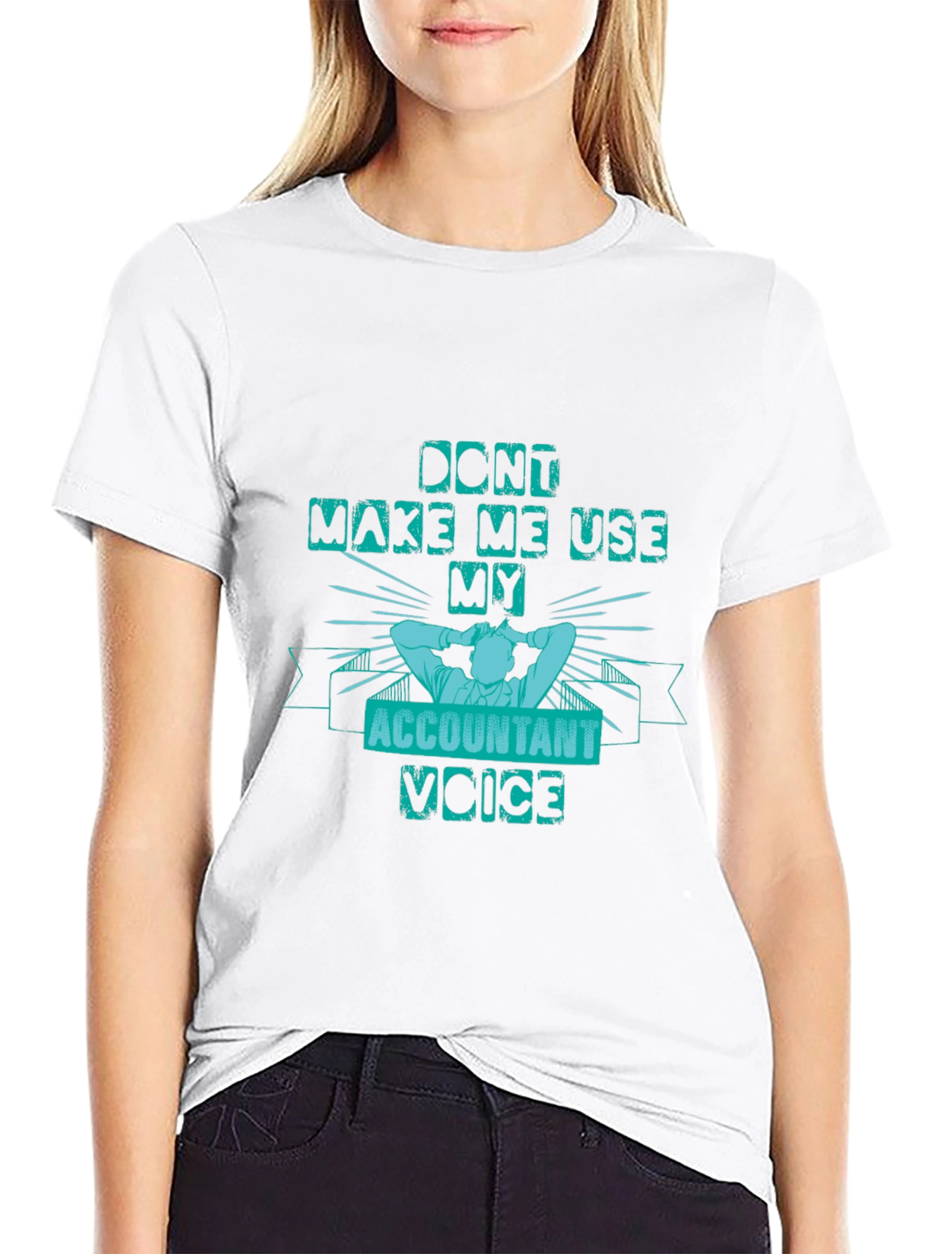 Accountant Voice Funny Graphic Tee