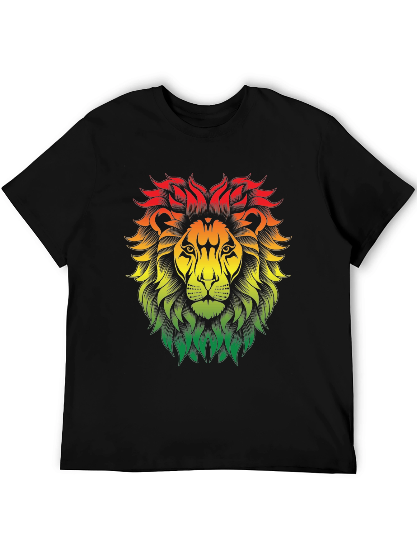 Rasta Lion T-Shirt - Reggae Vibes