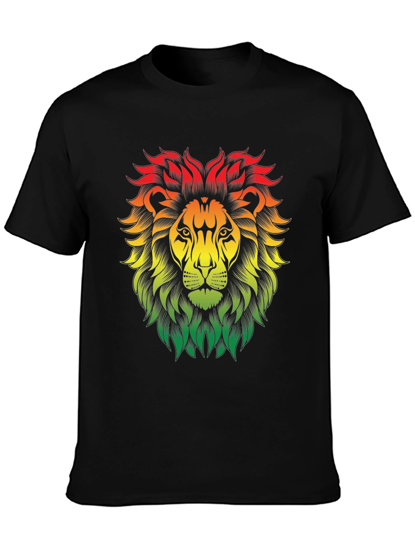 Rasta Lion T-Shirt - Reggae Vibes