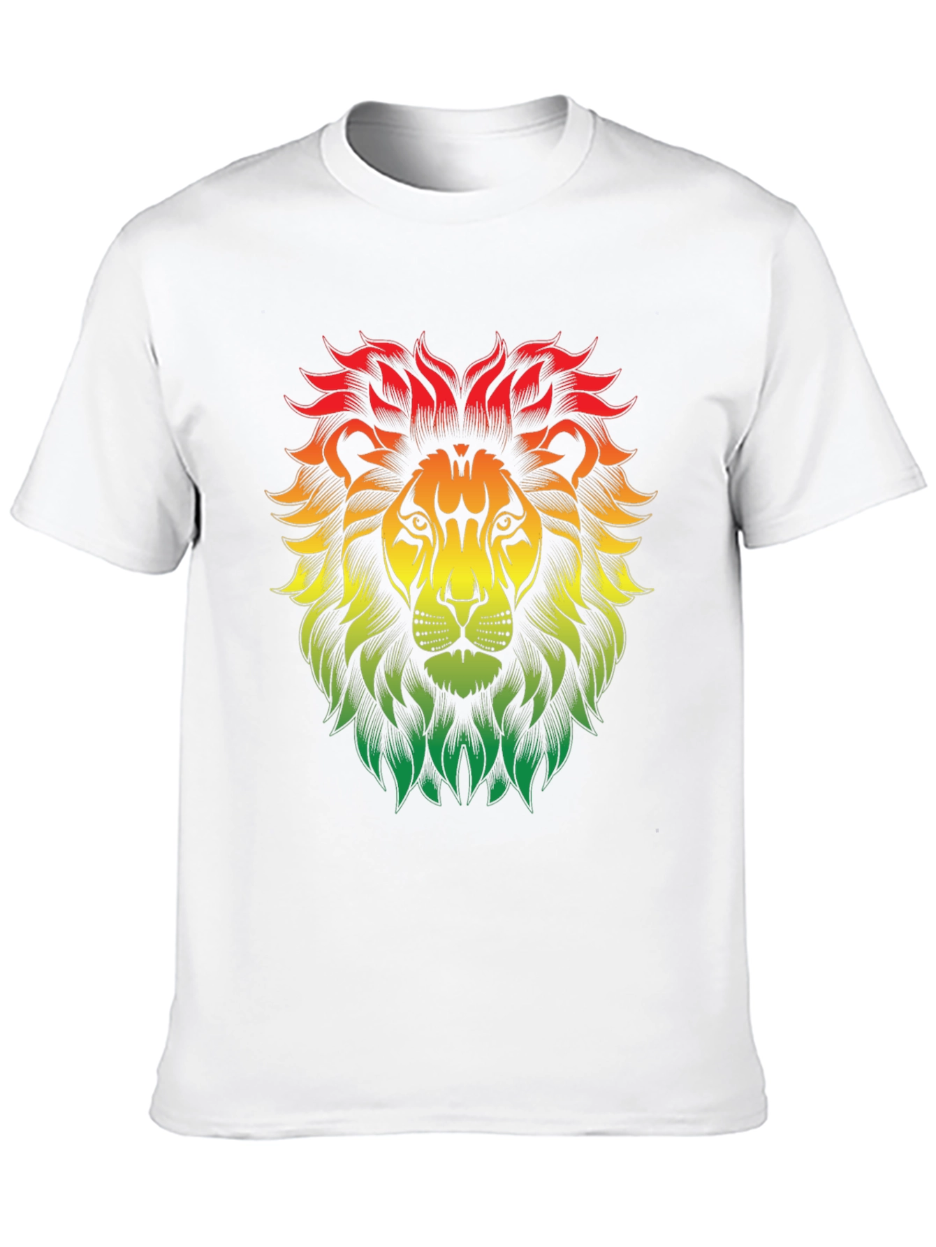 Rasta Lion T-Shirt - Reggae Vibes