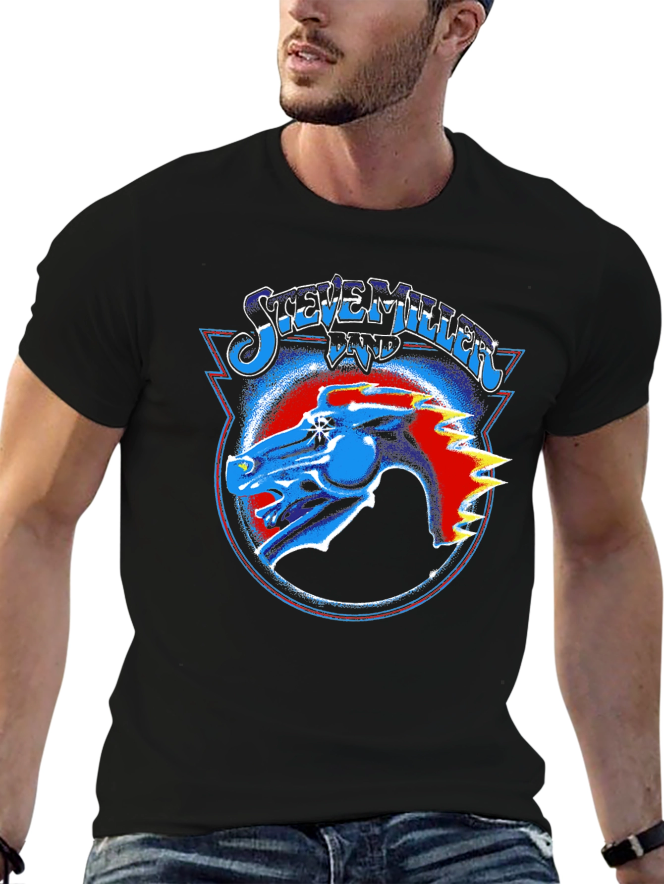 Steve Miller Band T-Shirt Classic Rock Album Art