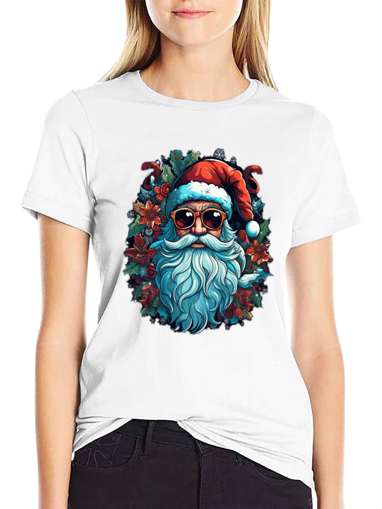 Cool Santa T-Shirt - Holiday Style