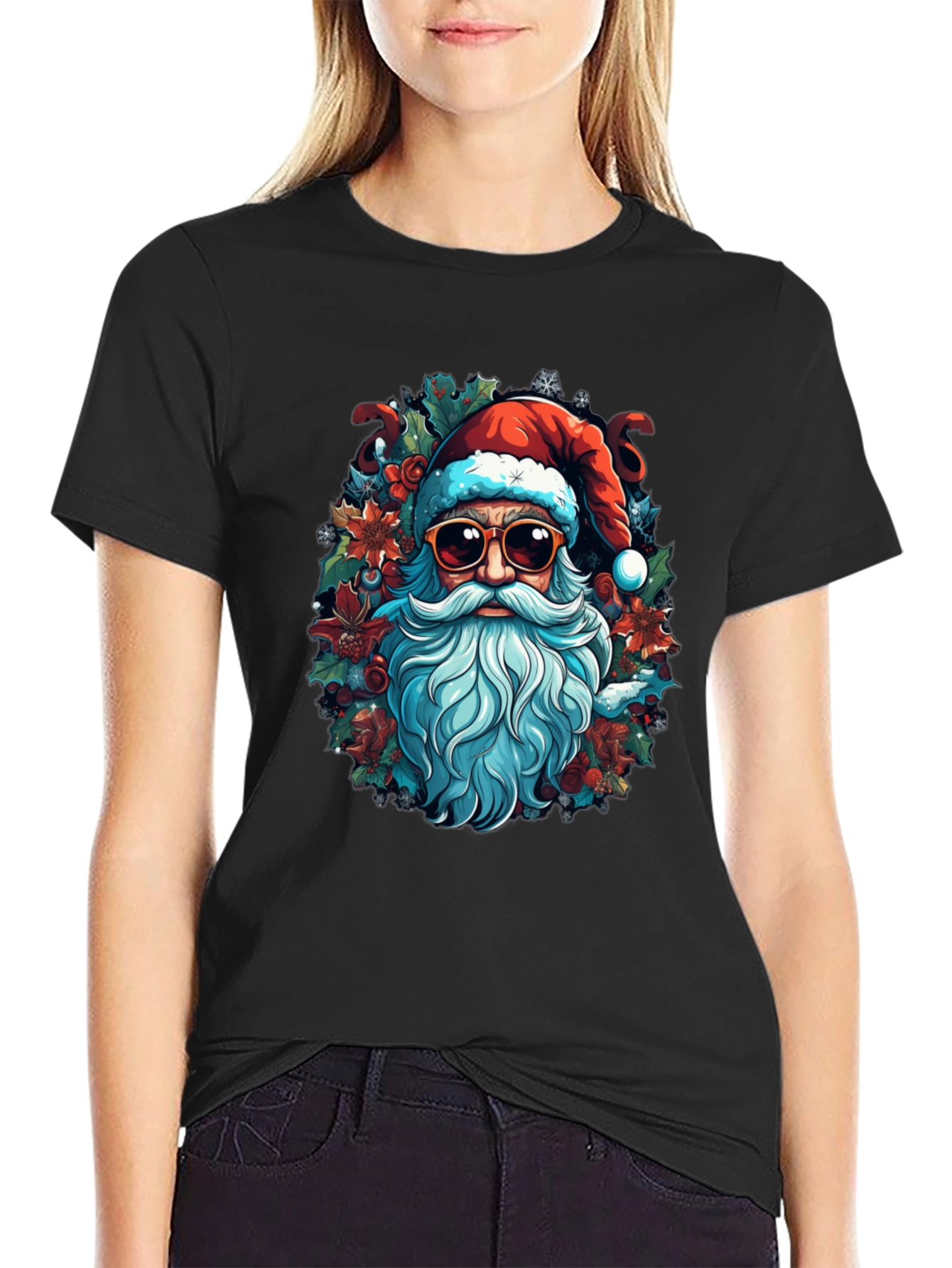 Cool Santa T-Shirt - Holiday Style