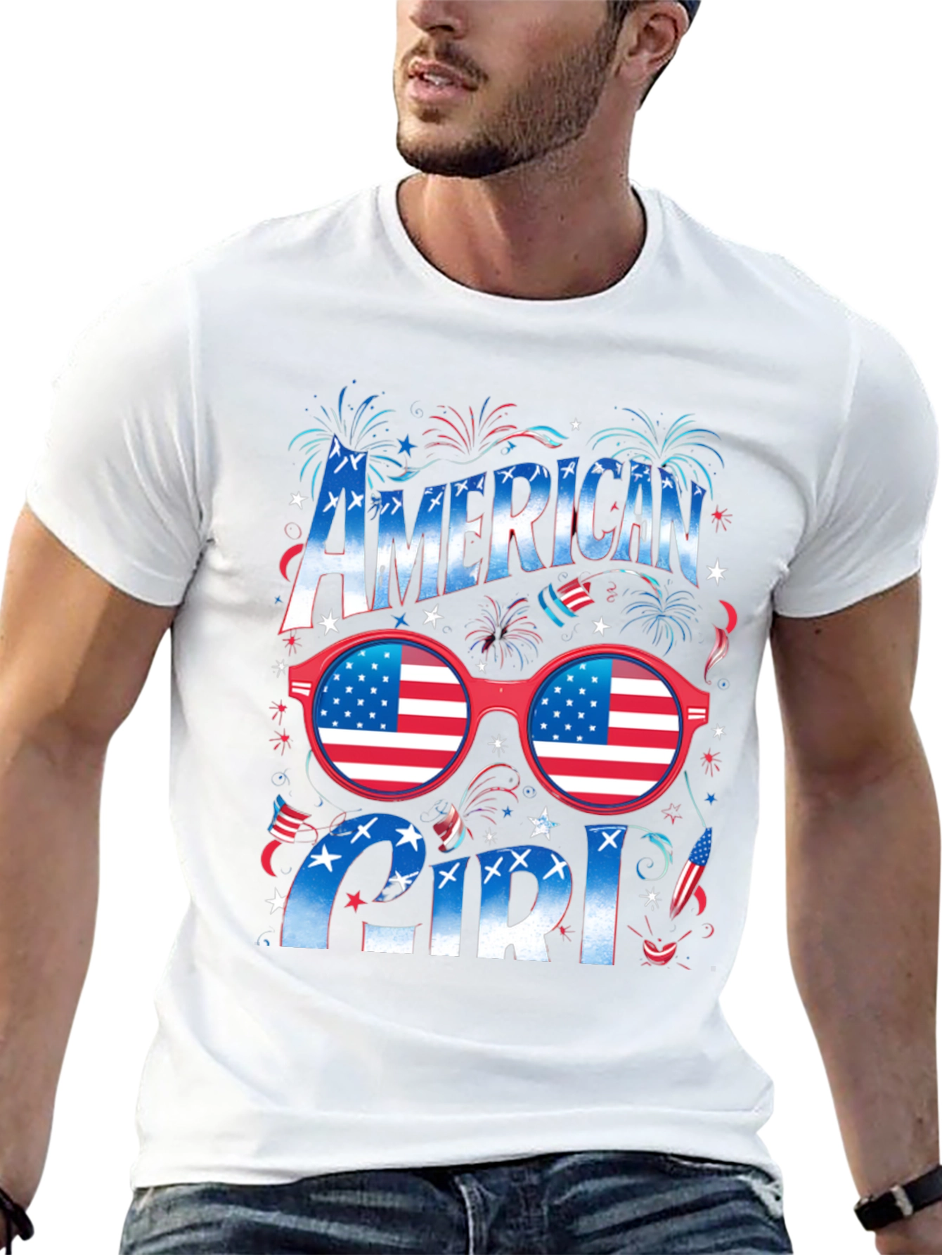 American Girl Patriotic T-Shirt