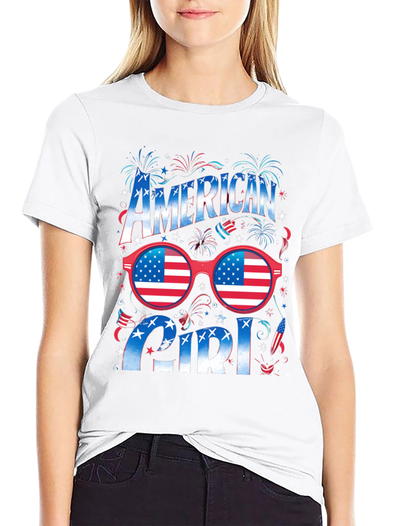 American Girl Patriotic T-Shirt
